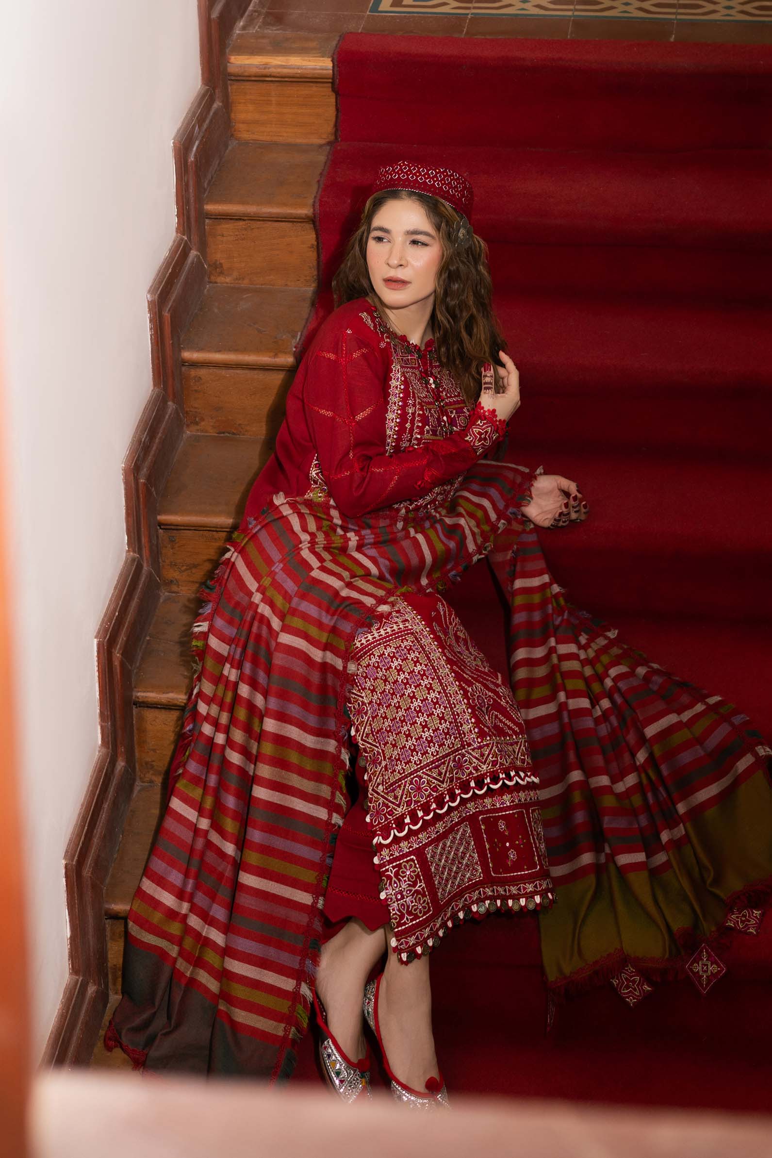Maryam Hussain | Silk Edit | Rose - Official Maryam Hussain stockist in UK - Sakeena London