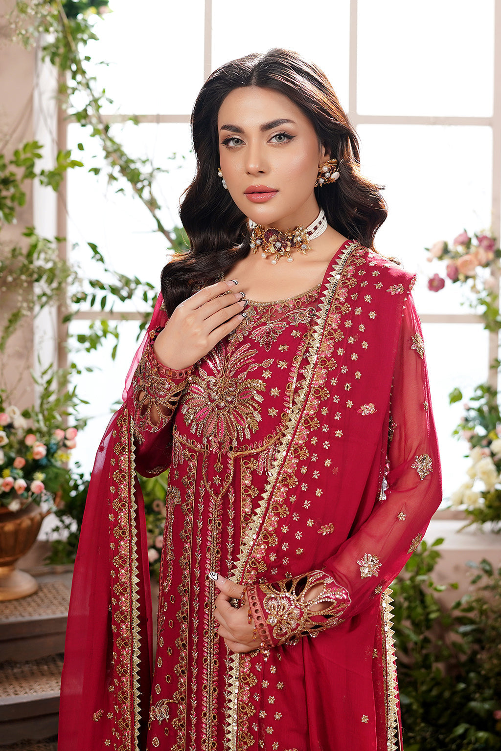 Maryams | Aarzu Formals | Zaafia-a-8005 - Official Maryams stockist in UK - Sakeena London