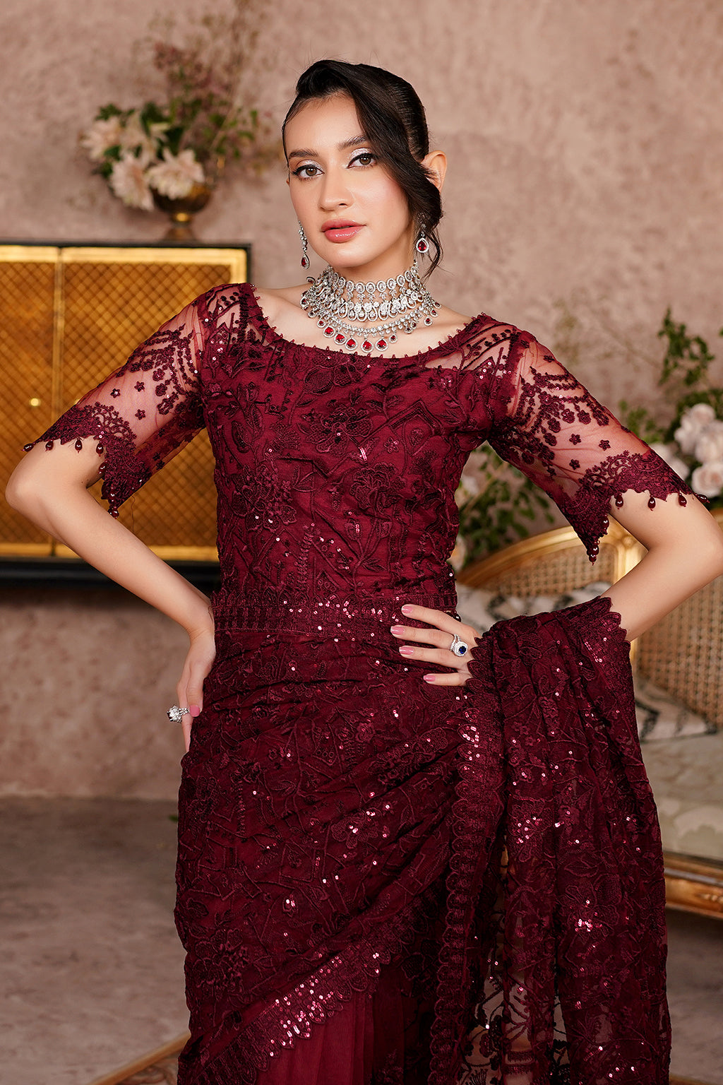 Maryams | Aarzu Formals | Ariella-A-8001 - Official Maryams stockist in UK - Sakeena London
