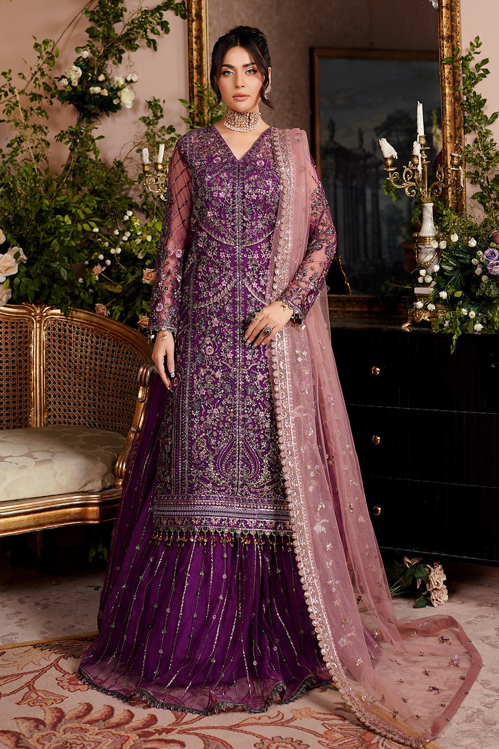 Maryams | Aarzu Formals | Elayha-A-8002 - Official Maryams stockist in UK - Sakeena London