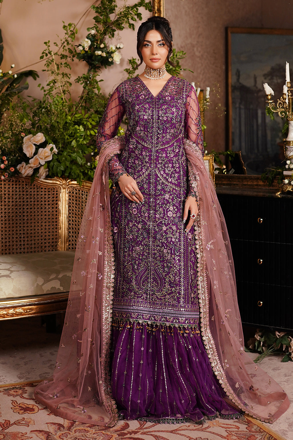 Maryams | Aarzu Formals | Elayha-A-8002 - Official Maryams stockist in UK - Sakeena London