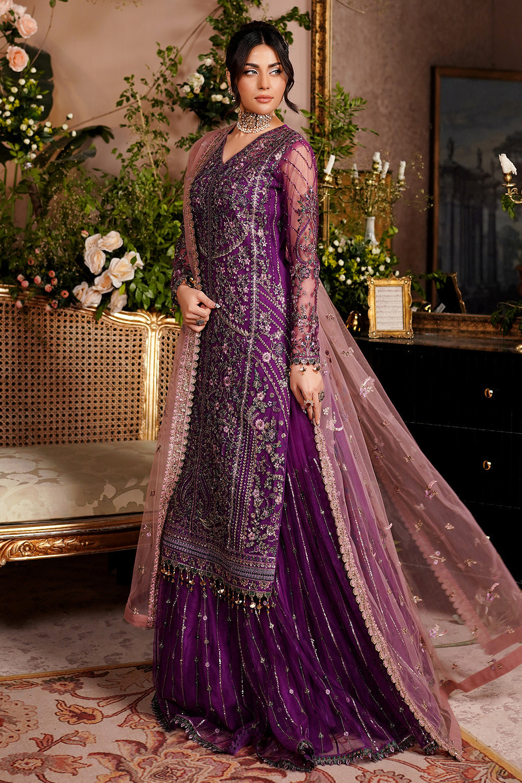 Maryams | Aarzu Formals | Elayha-A-8002 - Official Maryams stockist in UK - Sakeena London