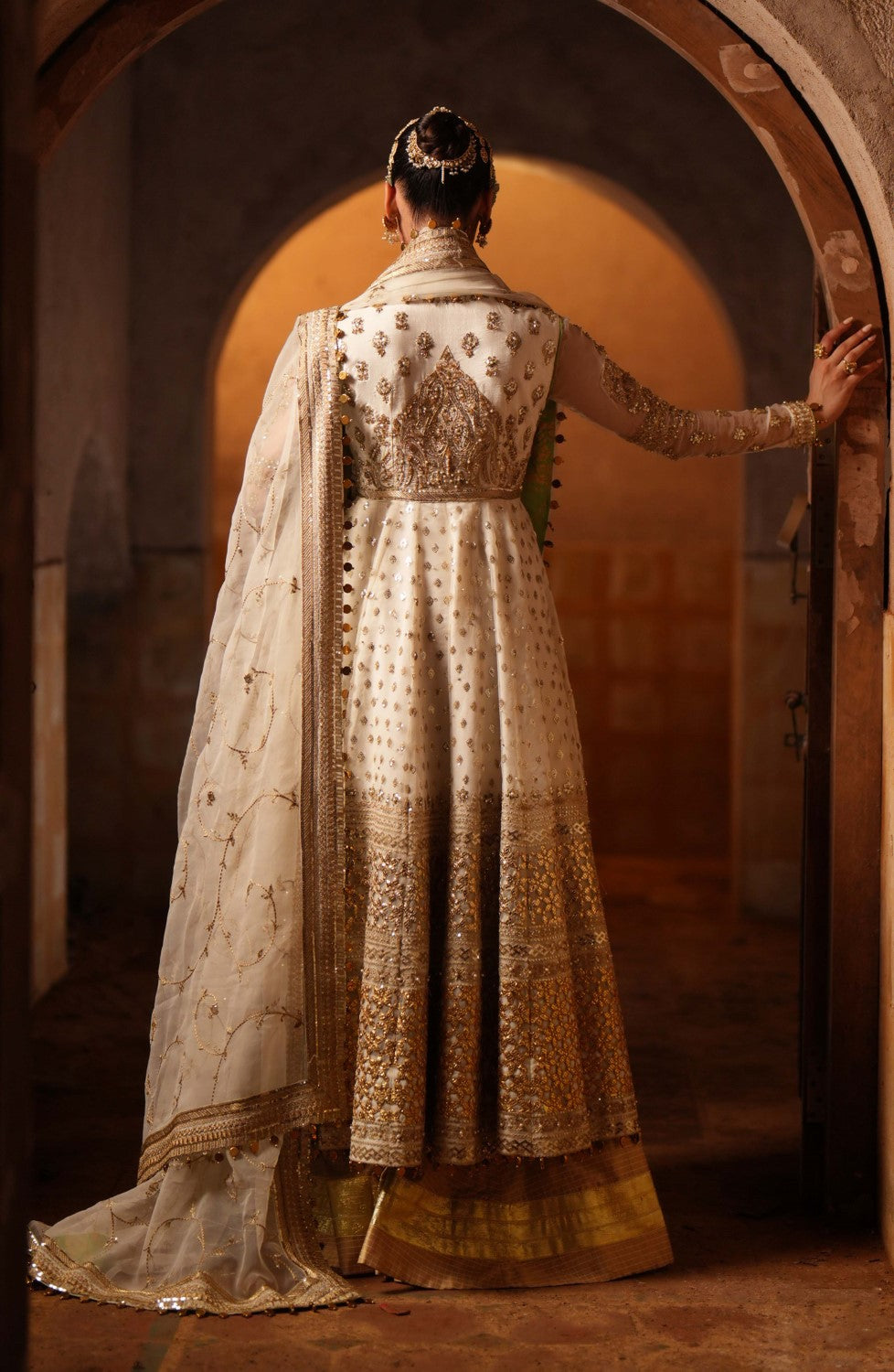 Maryum N Maria | Gul Posh Wedding Formals | Chand Bali - MS40066 - Official Maryum N Maria stockist in UK - Sakeena London
