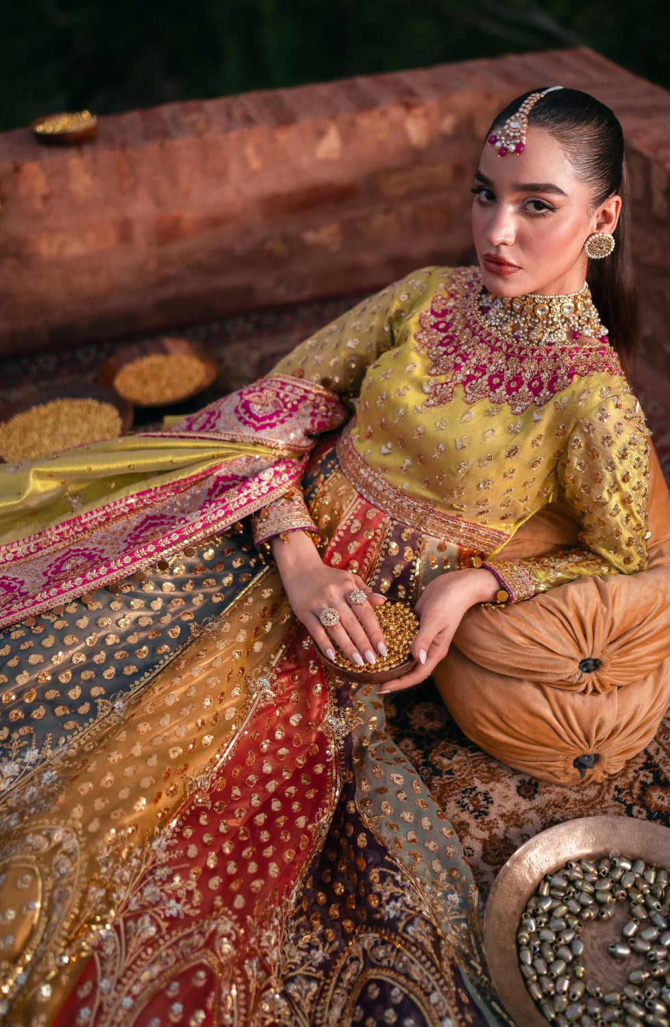 Maryum N Maria | Gul Posh Wedding Formals | PAKEEZA - MS40069 - Official Maryum N Maria stockist in UK - Sakeena London