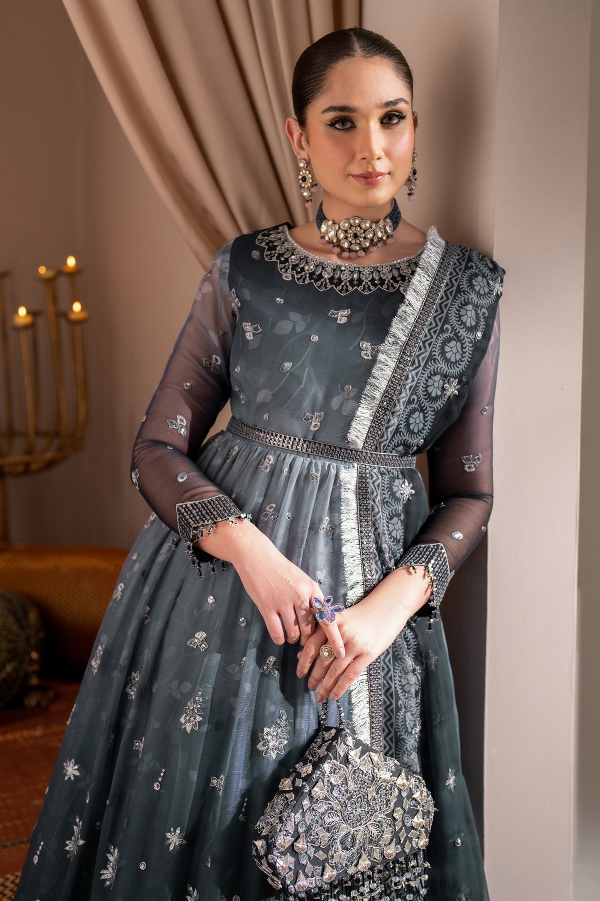 Alizeh | Jhalak Formals | AF-JHLK-08-MASTANI - Official Alizeh stockist in UK - Sakeena London