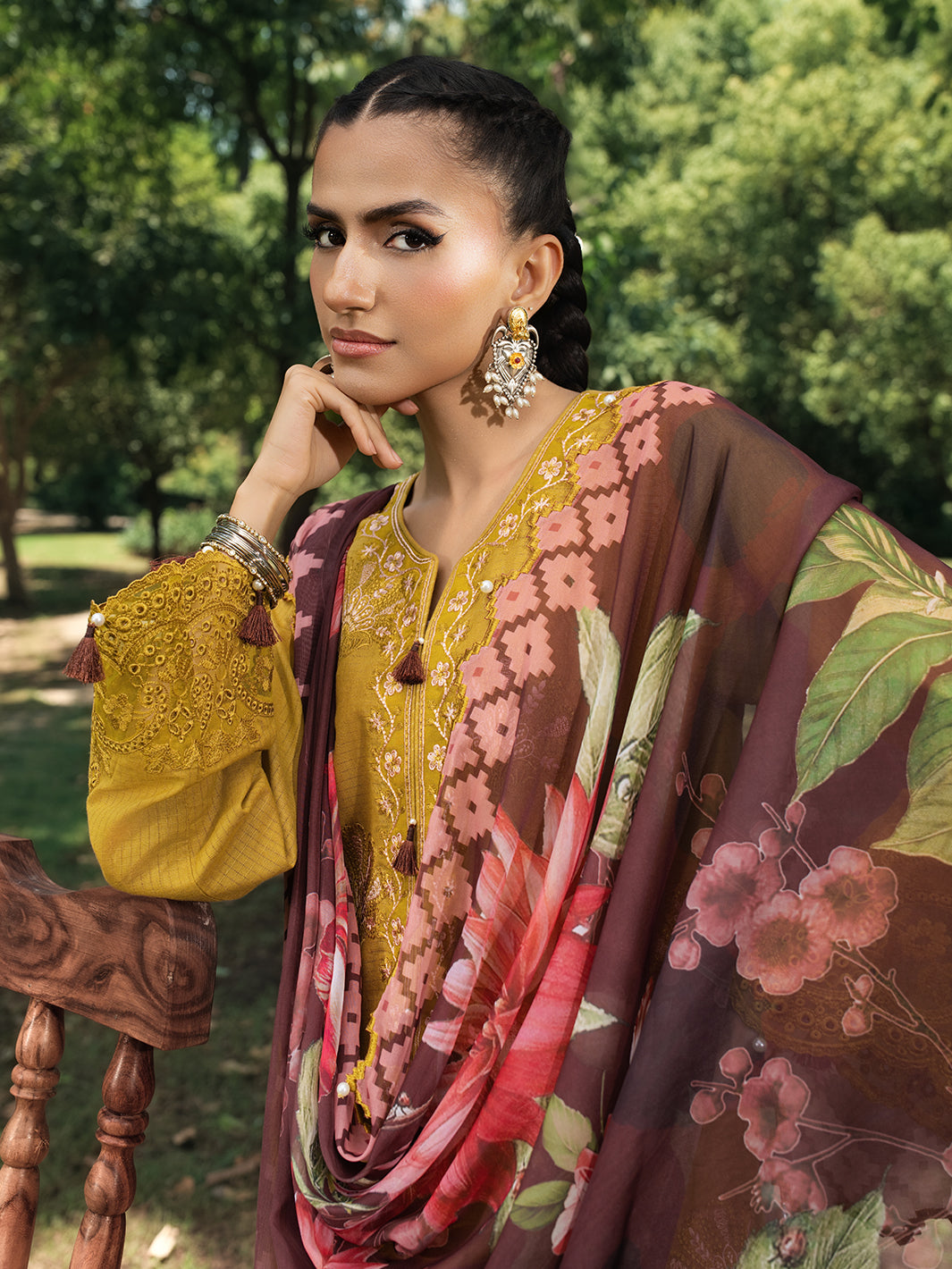 Hemstitch | The Garden Lawn | Matcha - Official Hemstitch stockist in UK - Sakeena London