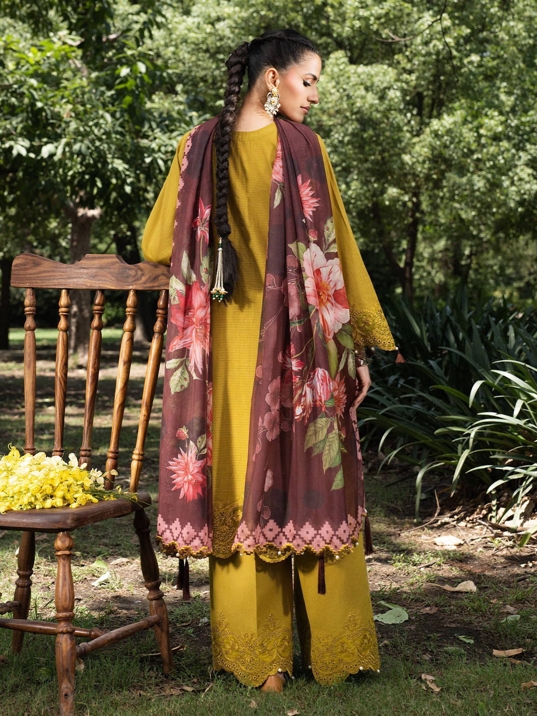 Hemstitch | The Garden Lawn | Matcha - Official Hemstitch stockist in UK - Sakeena London