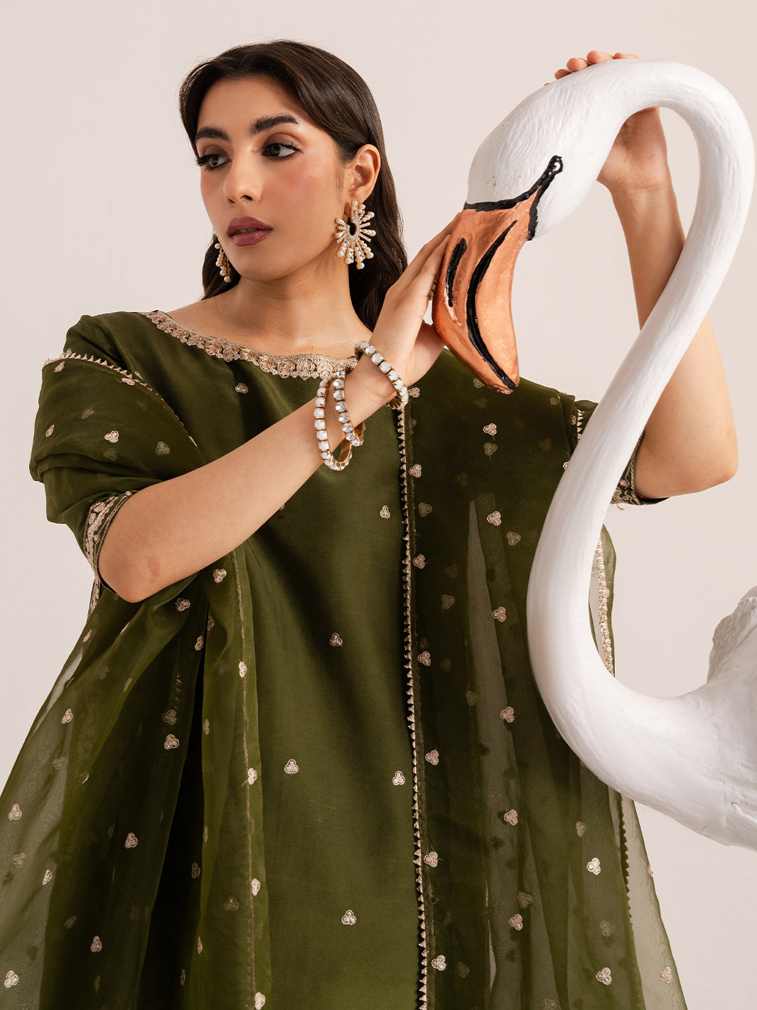 Izel | The Silk Chapter | Matcha - Official Izel stockist in UK - Sakeena London