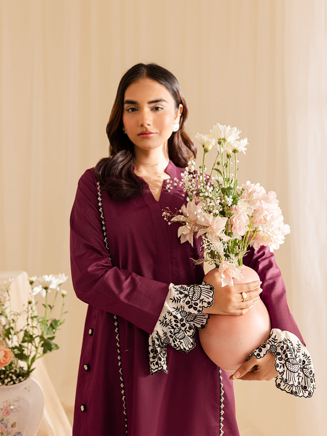 Mahnur | Petal Whispers Lawn Pret | Meadow - Official Mahnur stockist in UK - Sakeena London