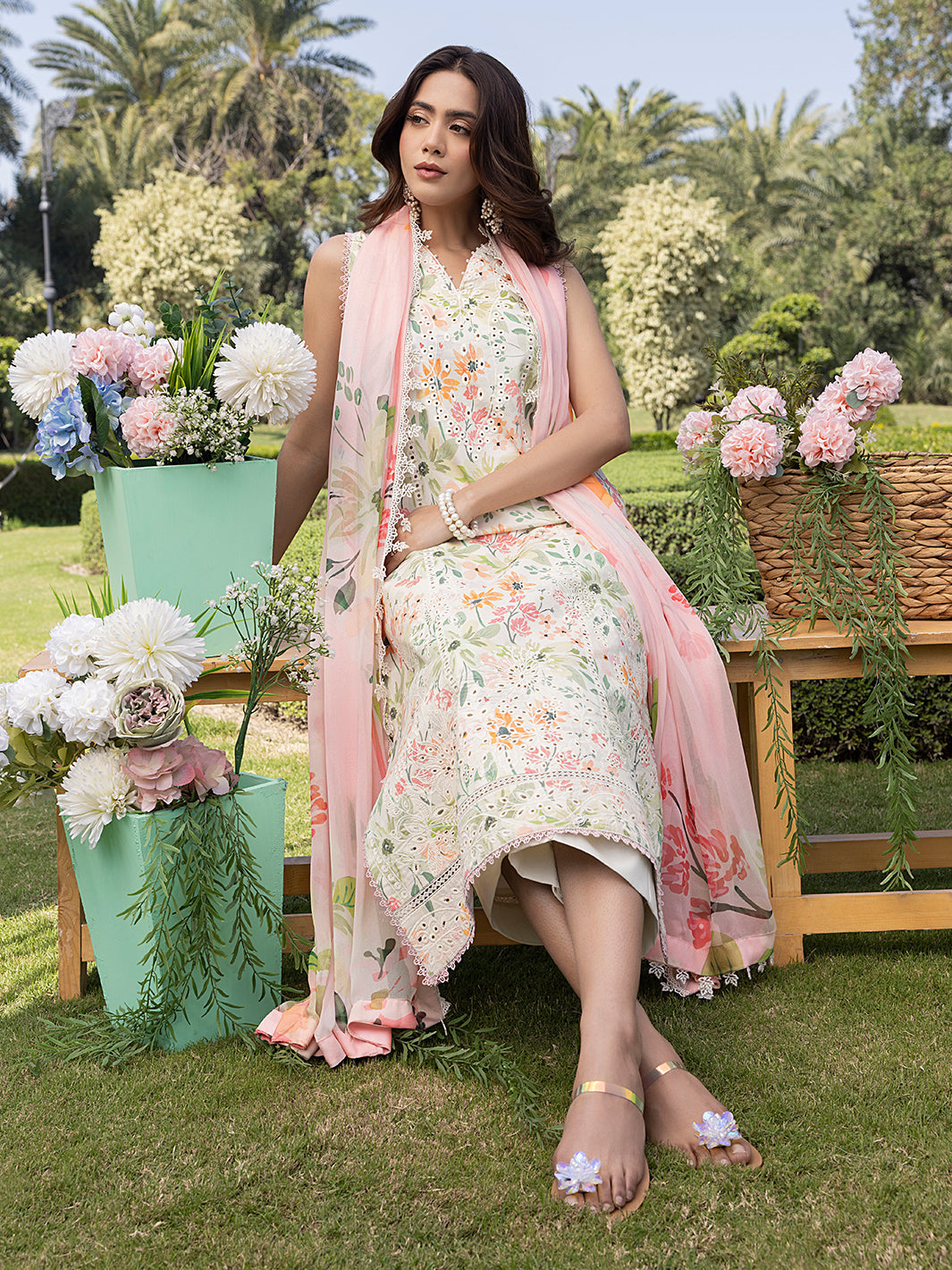 Izel | Oh Spring Lawn 25 | MEADOW - Official Izel stockist in UK - Sakeena London