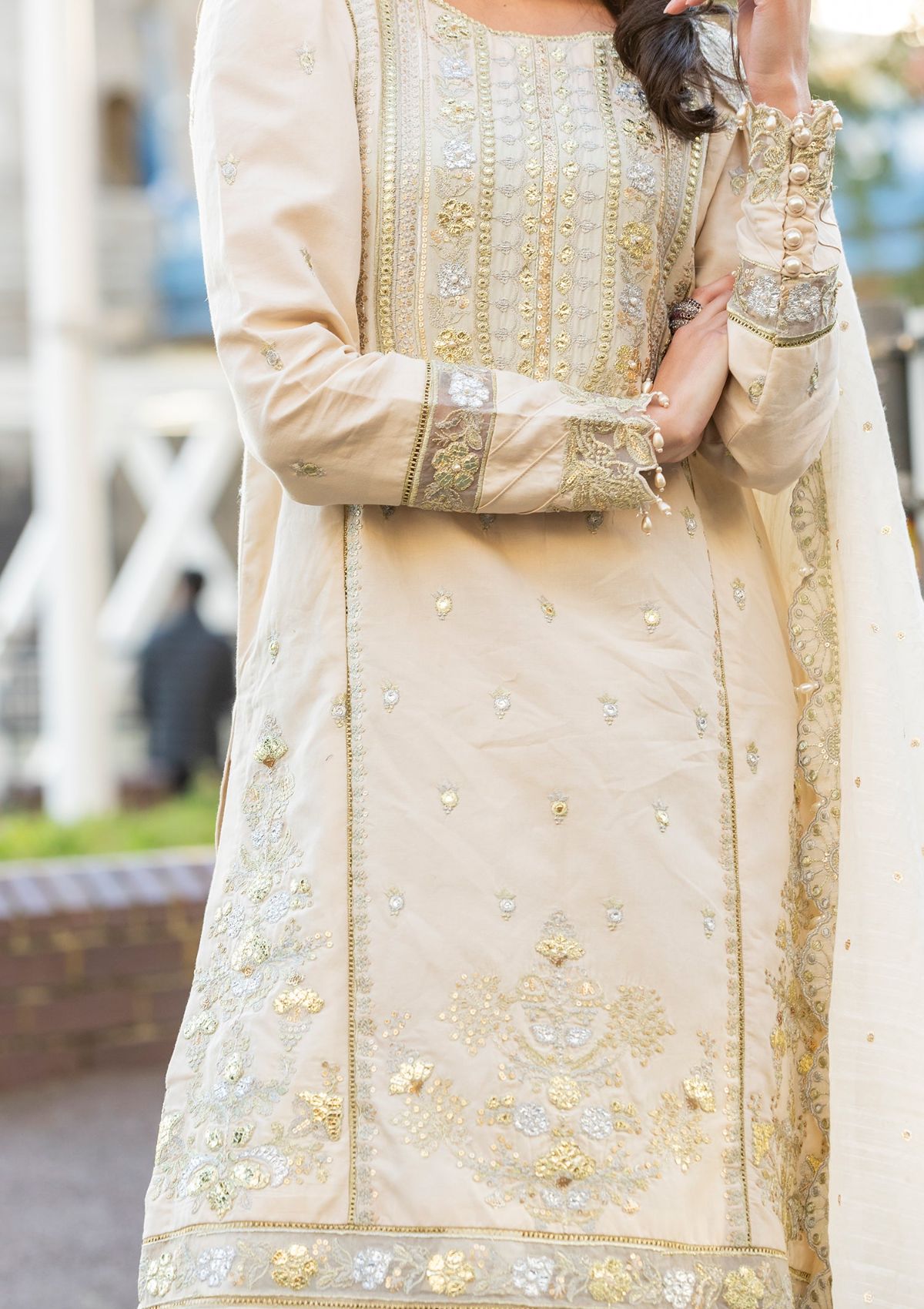 Meem | Luxury Eid Lawn 24 | MD-04 LIGHT SKIN - Official Meem stockist in UK - Sakeena London