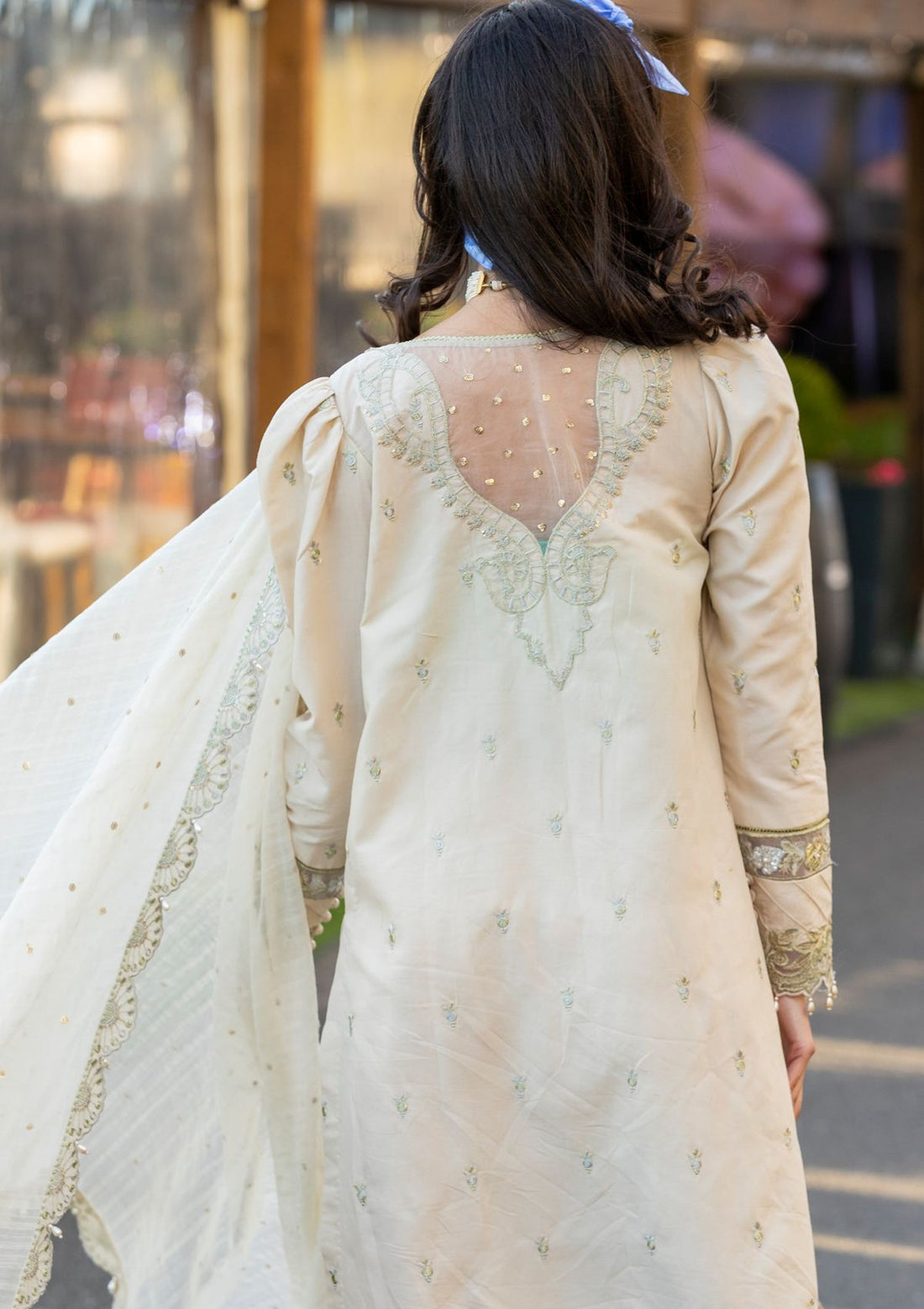 Meem | Luxury Eid Lawn 24 | MD-04 LIGHT SKIN - Official Meem stockist in UK - Sakeena London