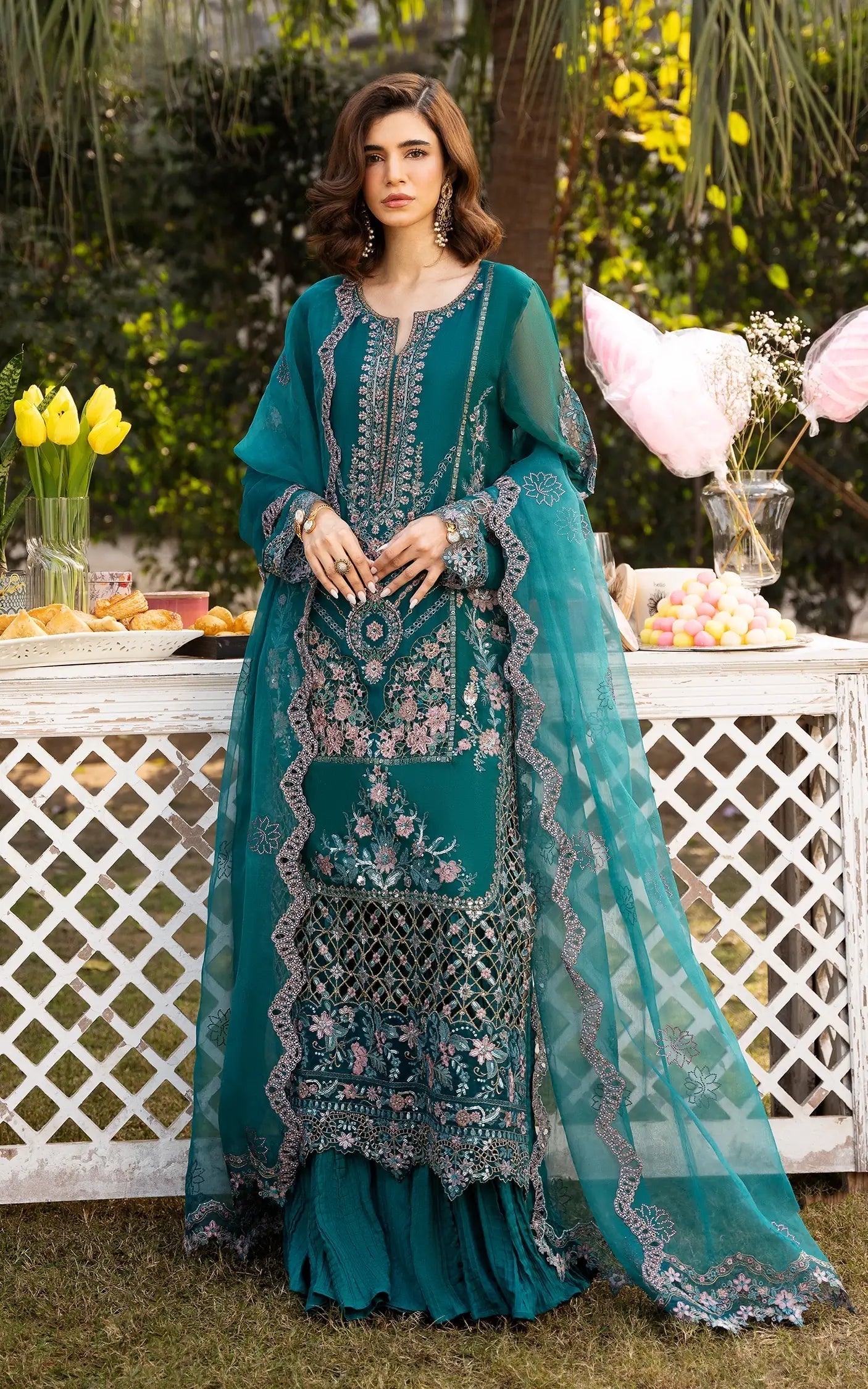 Asifa and Nabeel | Sunehri Eid 25 | Meher-(SEF25-01) - Official Asifa and Nabeel stockist in UK - Sakeena London