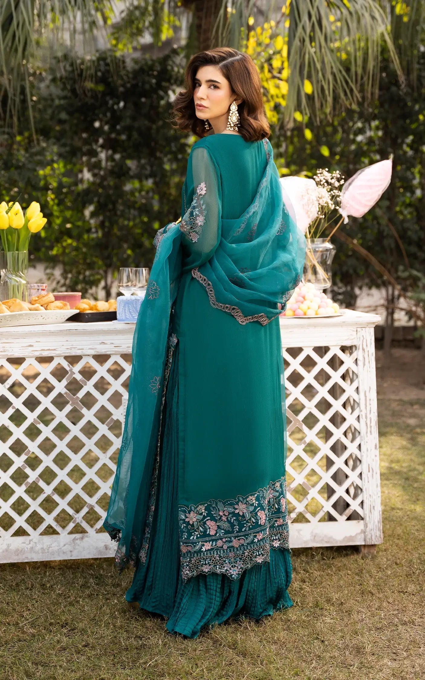 Asifa and Nabeel | Sunehri Eid 25 | Meher-(SEF25-01) - Official Asifa and Nabeel stockist in UK - Sakeena London