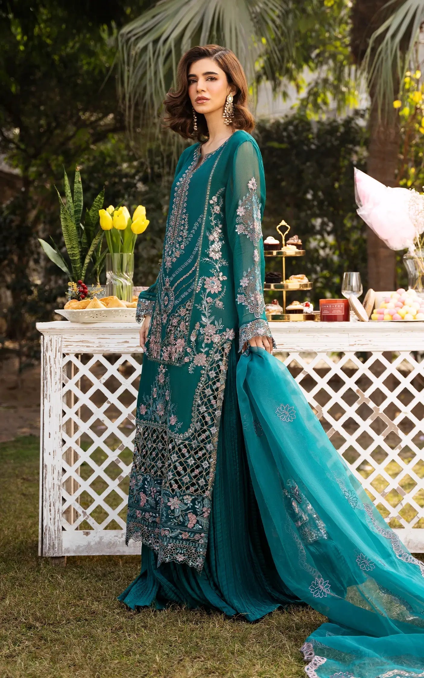 Asifa and Nabeel | Sunehri Eid 25 | Meher-(SEF25-01) - Official Asifa and Nabeel stockist in UK - Sakeena London