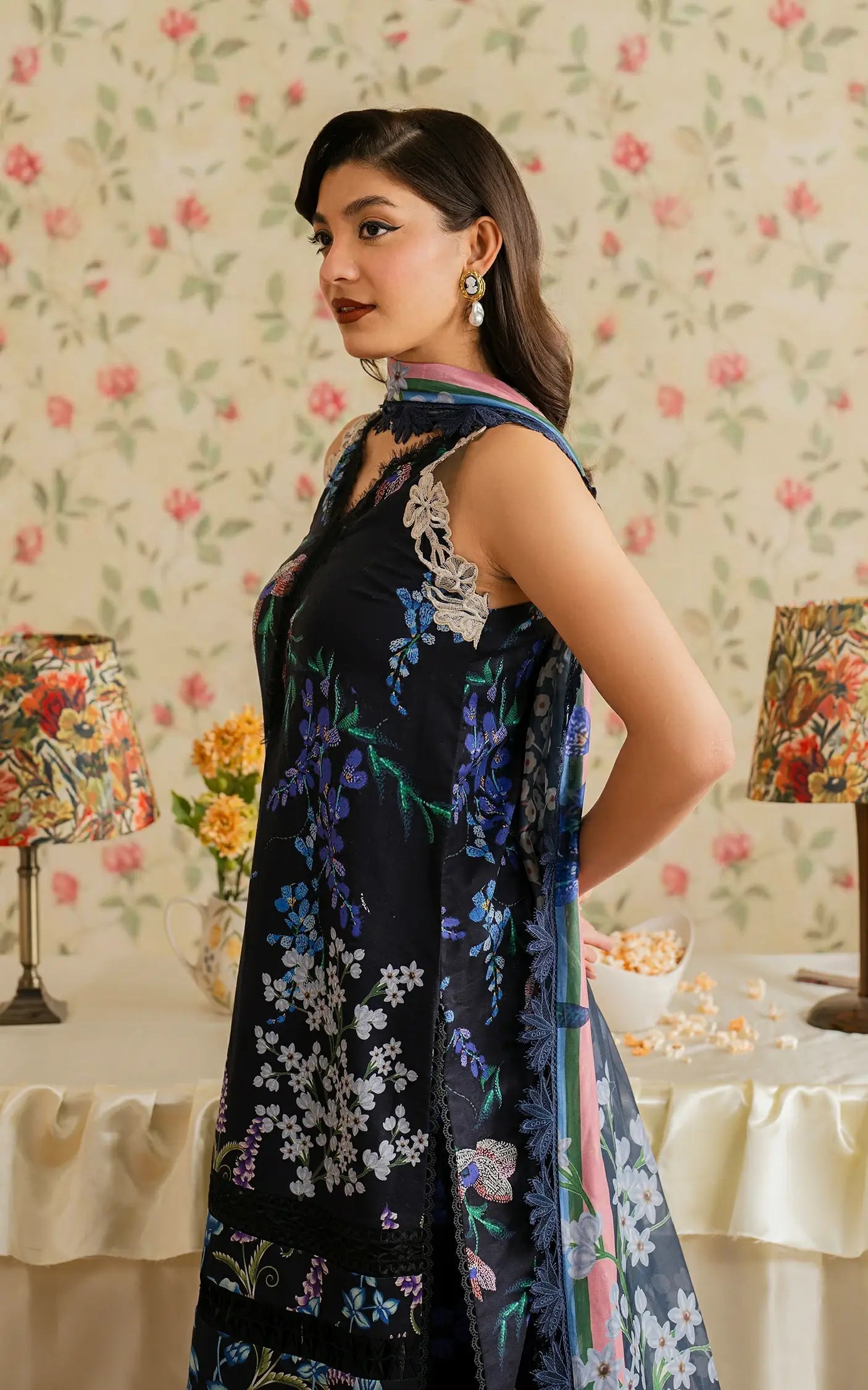 Asifa and Nabeel | Meraki Vintage 25 | Mehtab (MVL25-10) - Official Asifa and Nabeel stockist in UK - Sakeena London