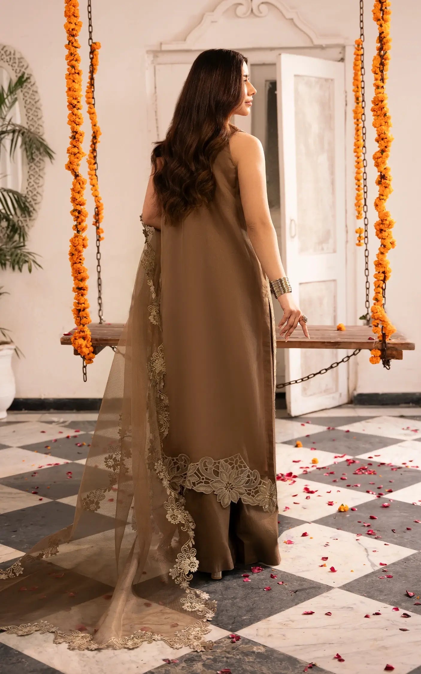 Asifa and Nabeel | Sunehri Eid 25 | Mehrunisa-(SEF25-07) - Official Asifa and Nabeel stockist in UK - Sakeena London