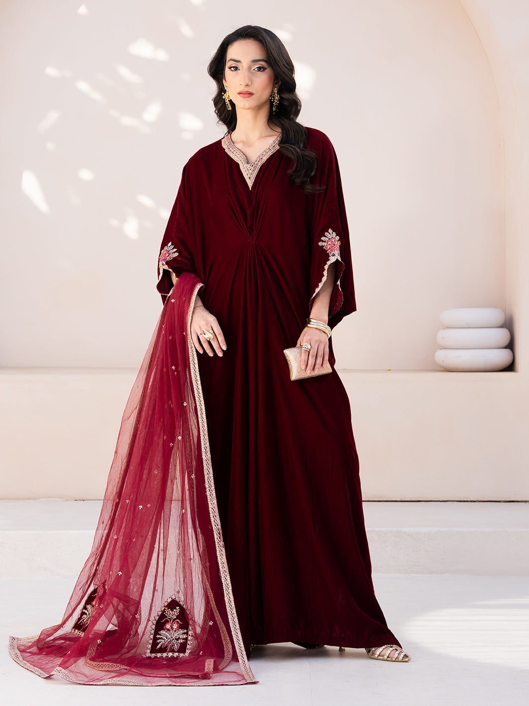 Izel | Le Tresor Formals | Merlot - Official Izel stockist in UK - Sakeena London