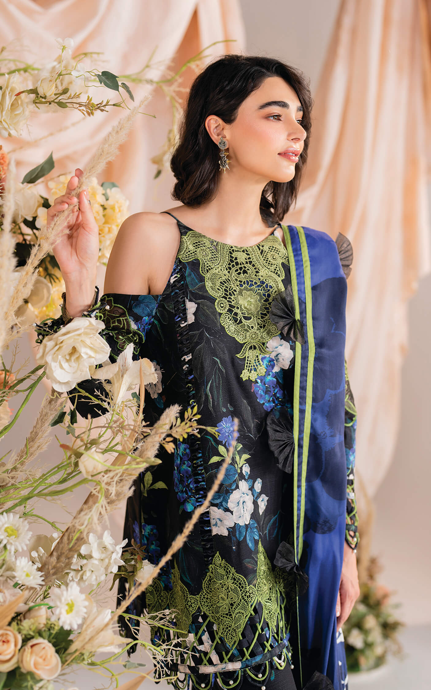 Asifa and Nabeel | Winter Meraki 24 | Midnight-MW-02 - Official Asifa and Nabeel stockist in UK - Sakeena London