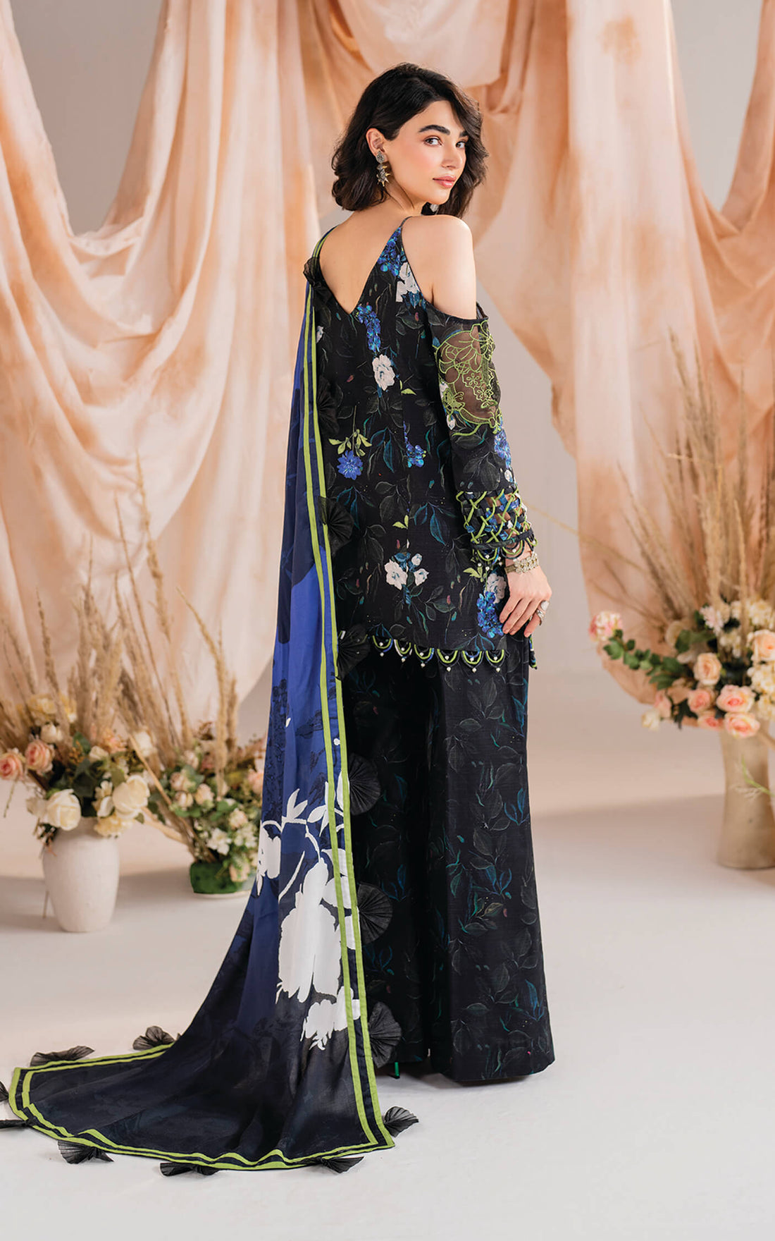 Asifa and Nabeel | Winter Meraki 24 | Midnight-MW-02 - Official Asifa and Nabeel stockist in UK - Sakeena London