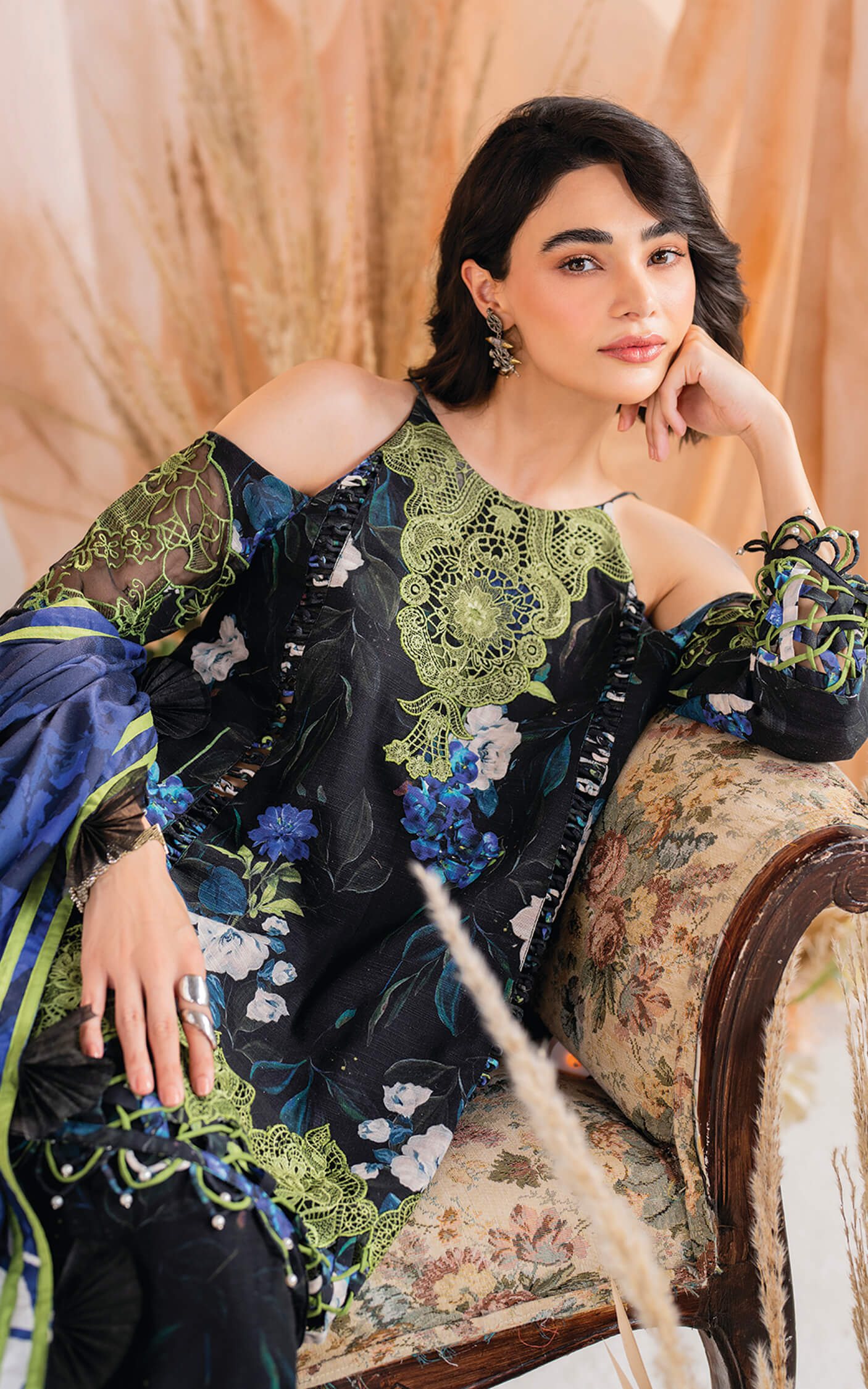 Asifa and Nabeel | Winter Meraki 24 | Midnight-MW-02 - Official Asifa and Nabeel stockist in UK - Sakeena London