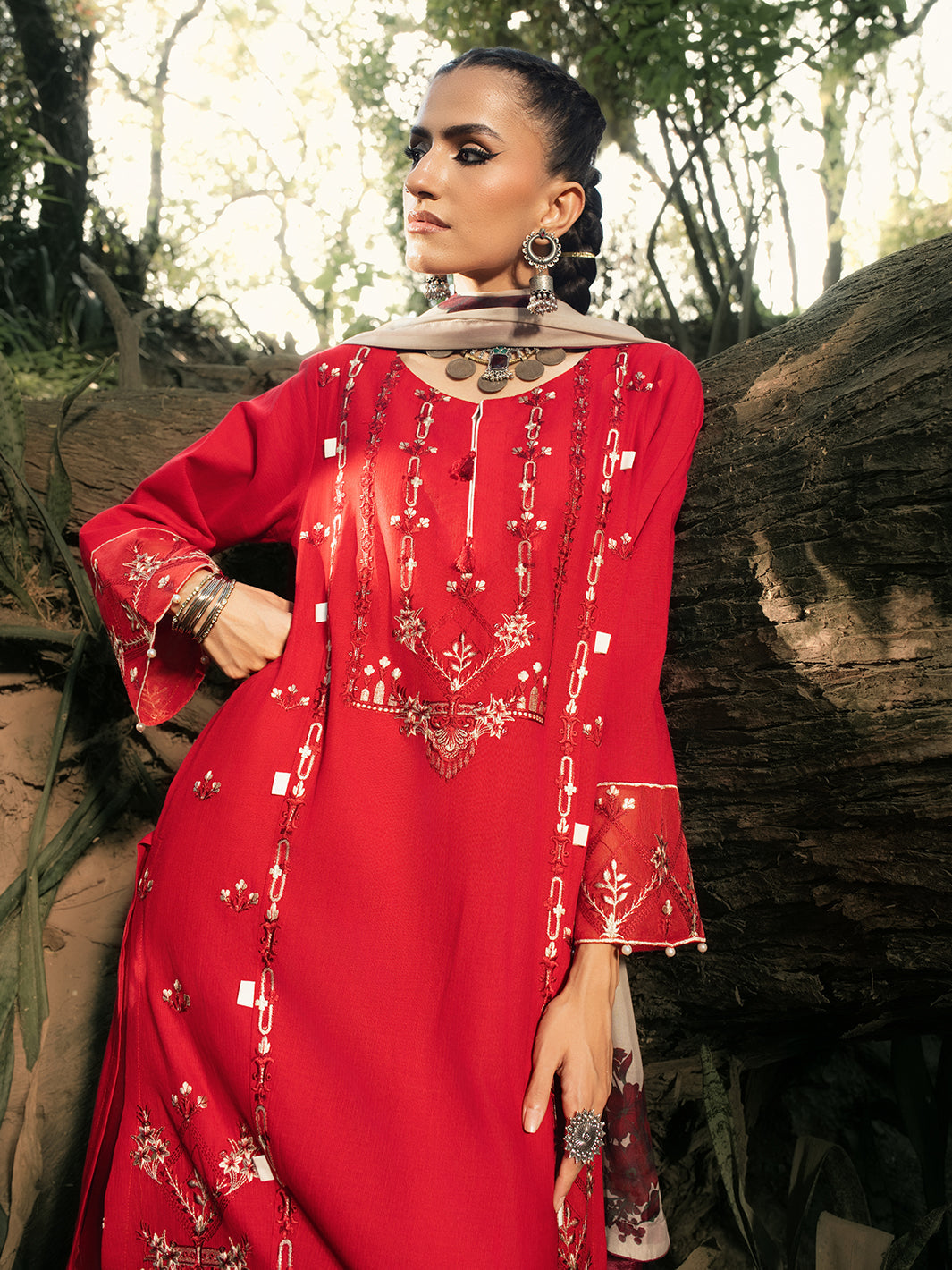 Hemstitch | The Garden Lawn | Midnight Rose - Official Hemstitch stockist in UK - Sakeena London