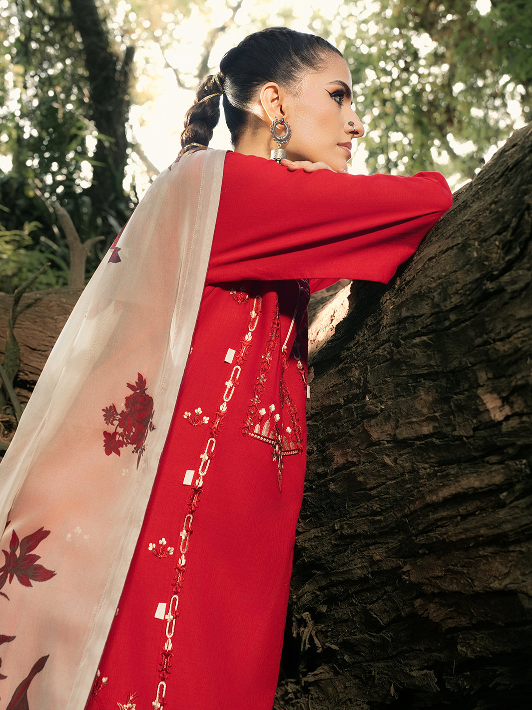 Hemstitch | The Garden Lawn | Midnight Rose - Official Hemstitch stockist in UK - Sakeena London