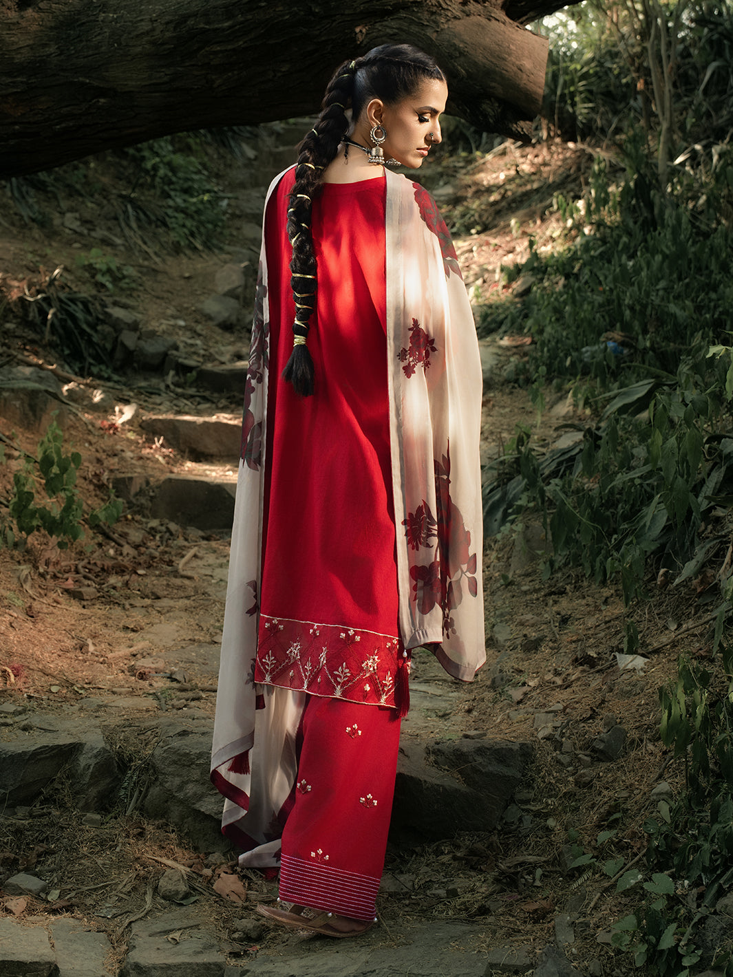 Hemstitch | The Garden Lawn | Midnight Rose - Official Hemstitch stockist in UK - Sakeena London