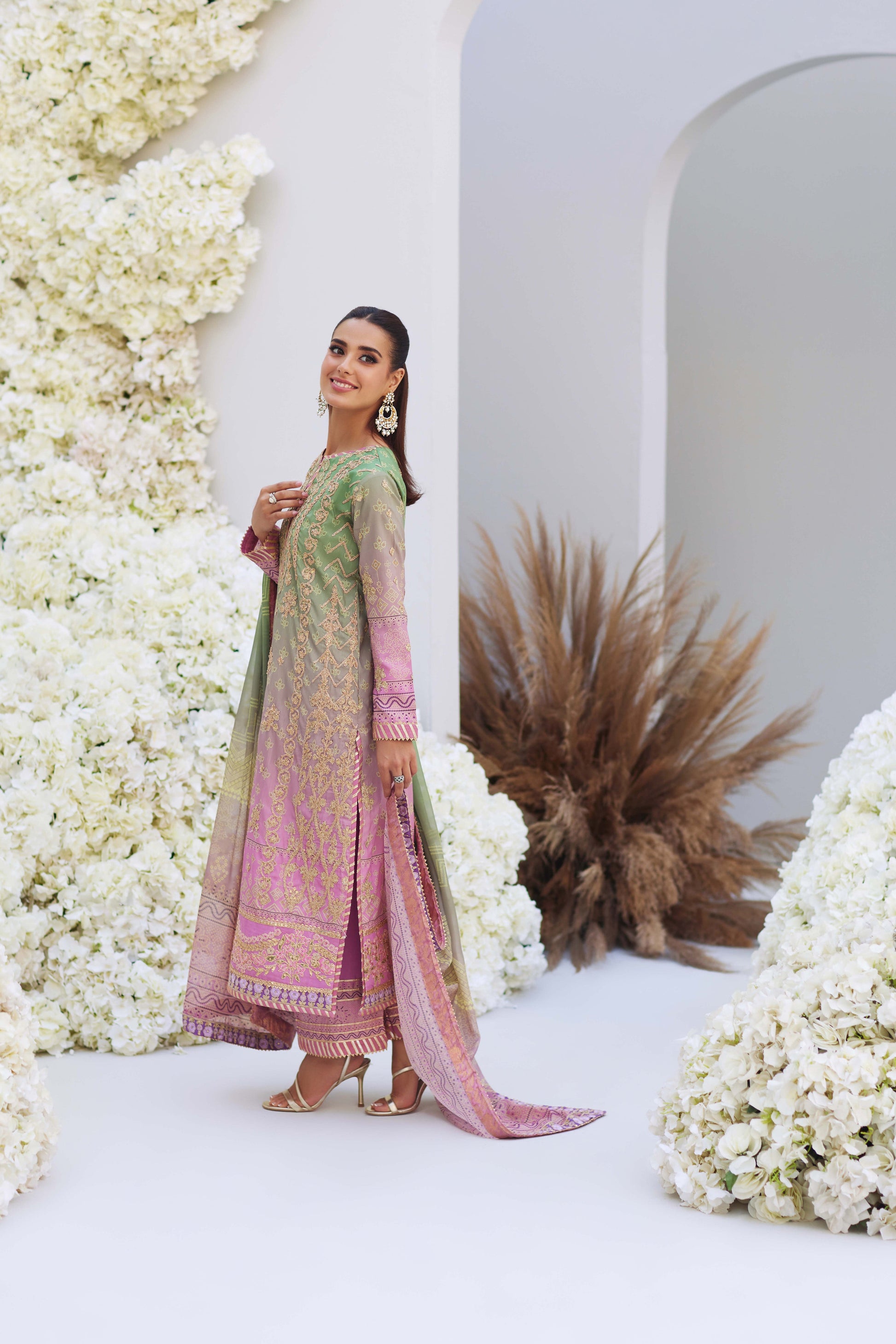 Mina Hasan | Luxury Pret | Leila - Official Mina Hasan stockist in UK - Sakeena London