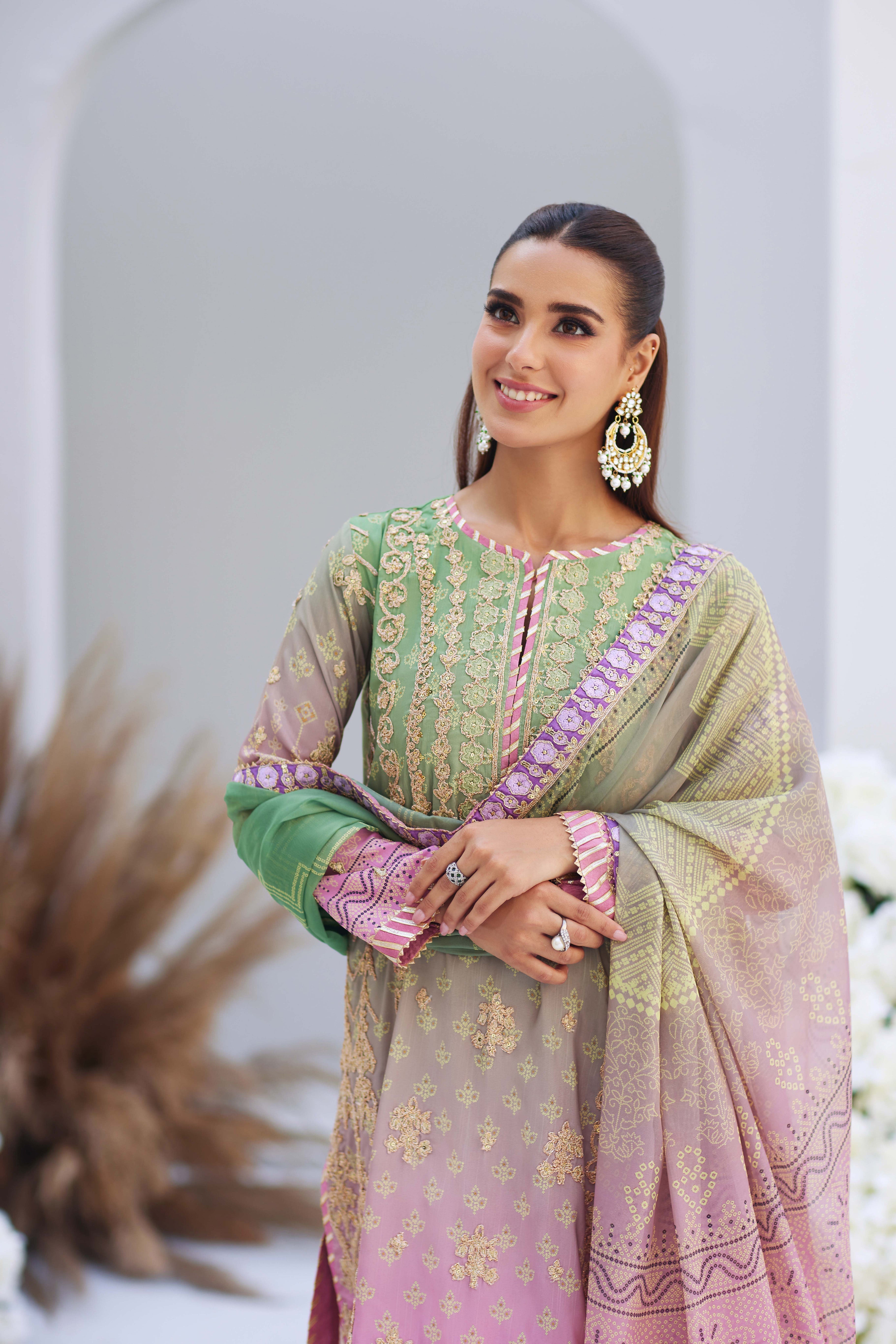 Mina Hasan | Luxury Pret | Leila - Official Mina Hasan stockist in UK - Sakeena London
