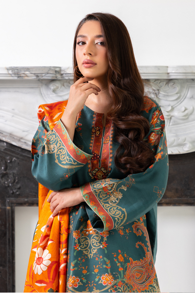 Mina Hassan | Eid 26 | Teal Green