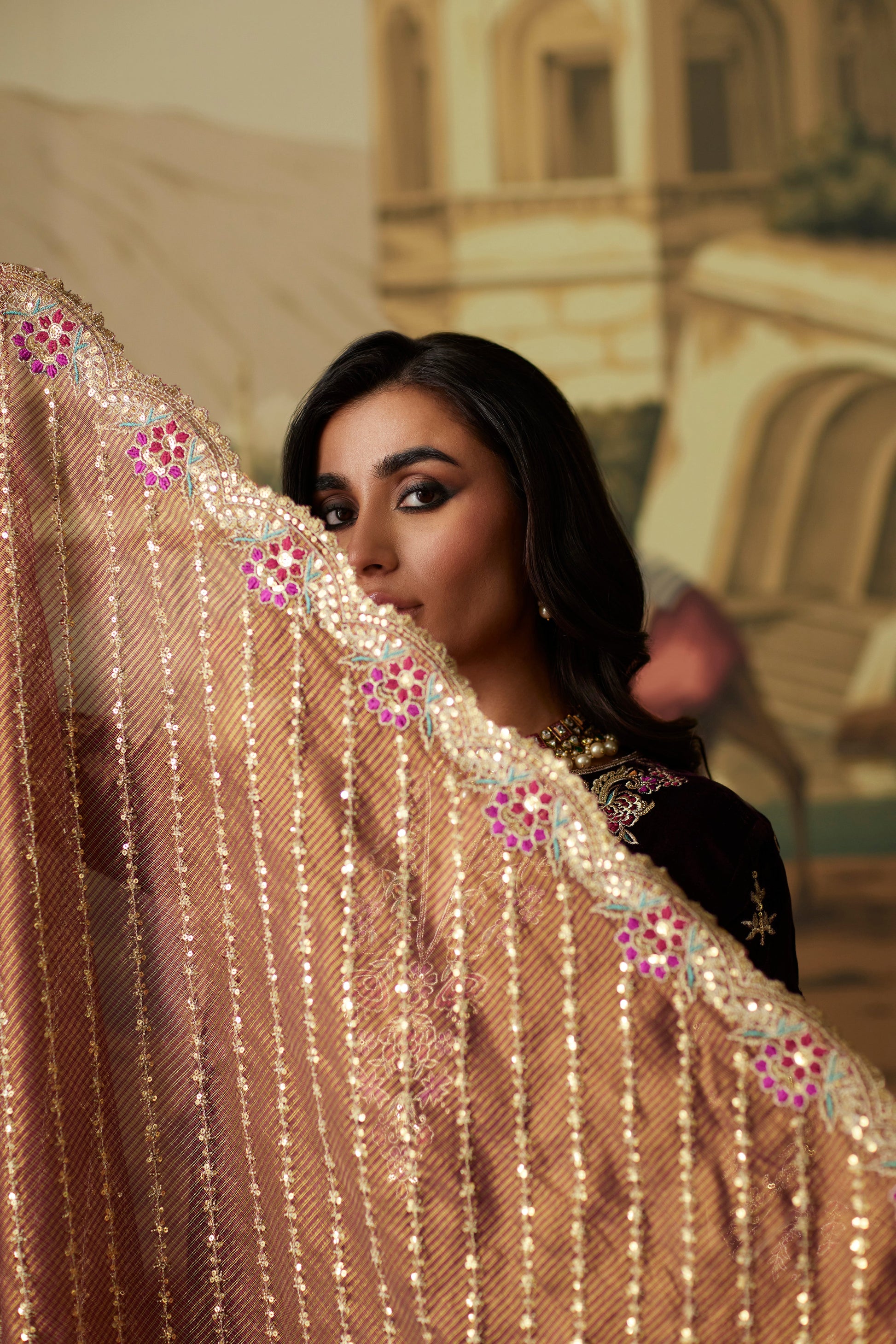 Mina Hassan | Velvet Luxe | Ayesha - Official Mina Hassan stockist in UK - Sakeena London
