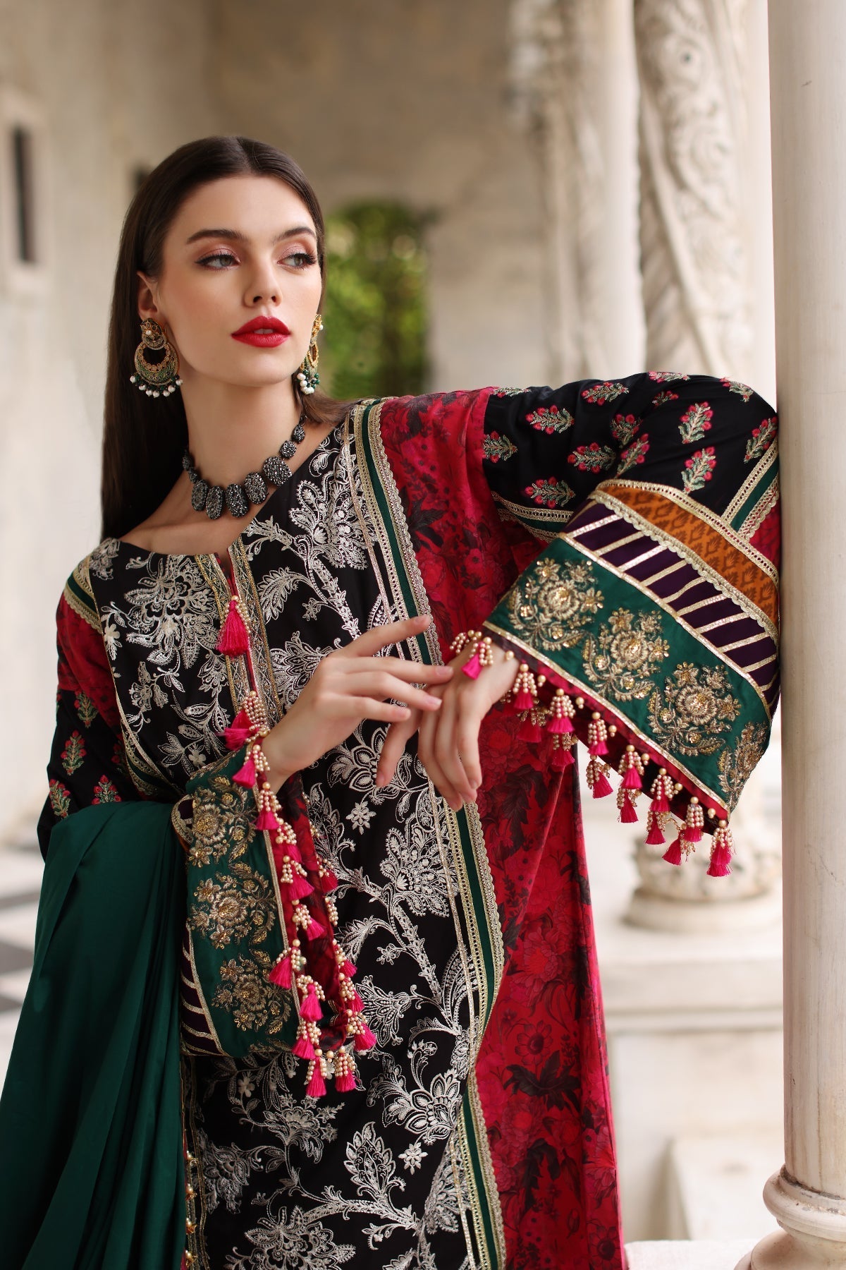 Mina Kashif | Festive Lawn | Karine - Official Mina Kashif stockist in UK - Sakeena London