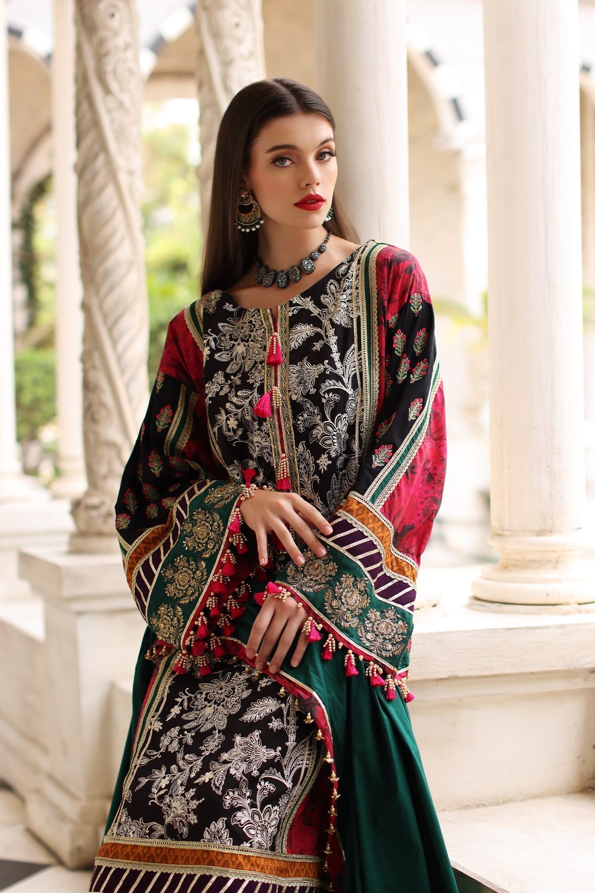 Mina Kashif | Festive Lawn | Karine - Official Mina Kashif stockist in UK - Sakeena London