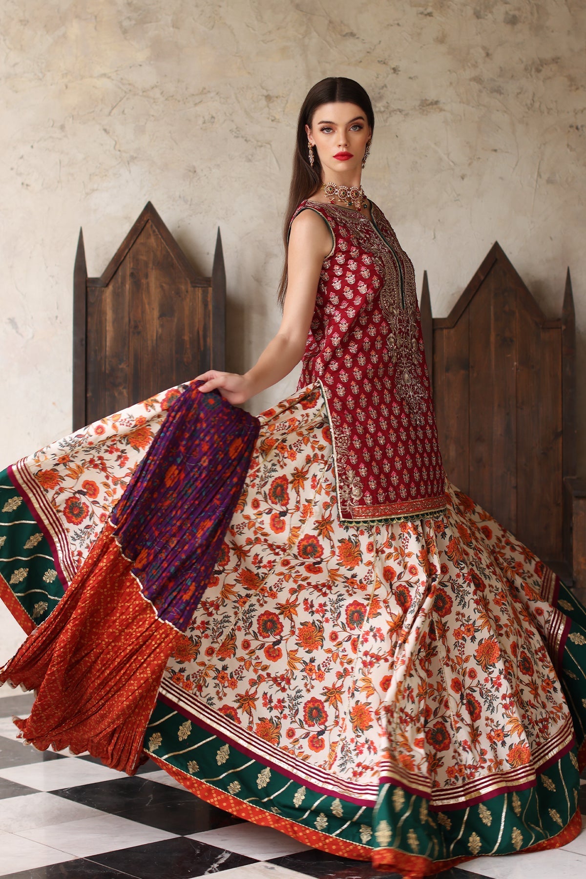 Mina Kashif | Festive Lawn | Janan - Official Mina Kashif stockist in UK - Sakeena London