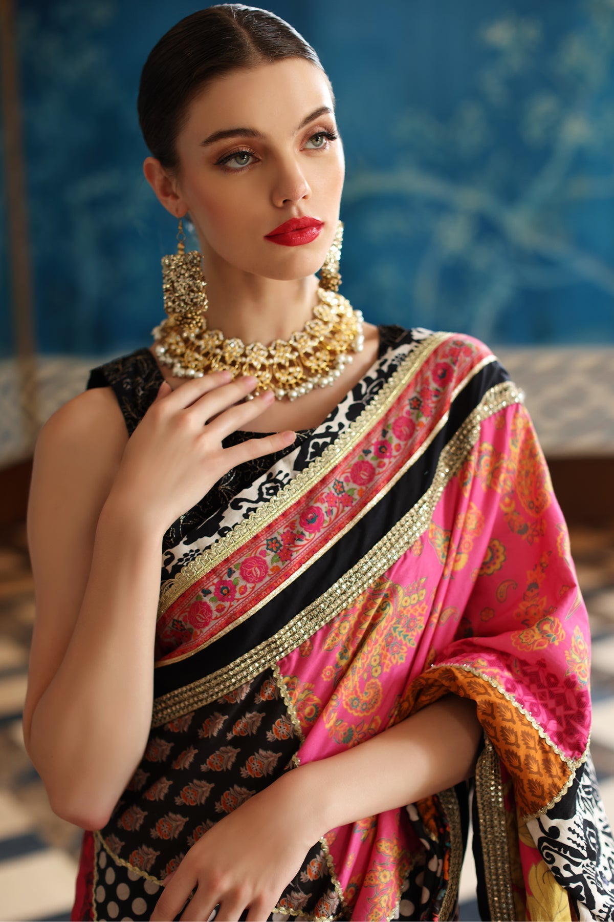 Mina Kashif | Festive Lawn | Jabeen - Official Mina Kashif stockist in UK - Sakeena London