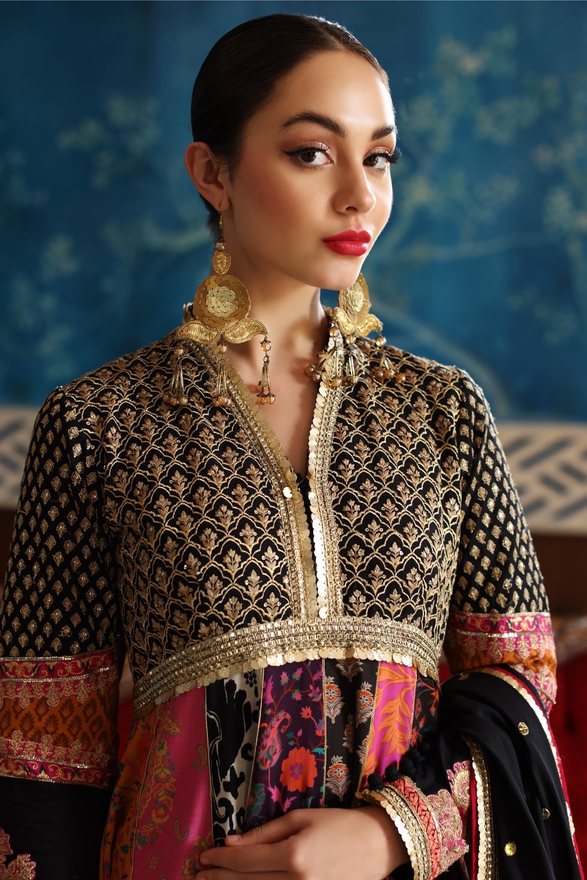 Mina Kashif | Festive Lawn | Misty - Official Mina Kashif stockist in UK - Sakeena London