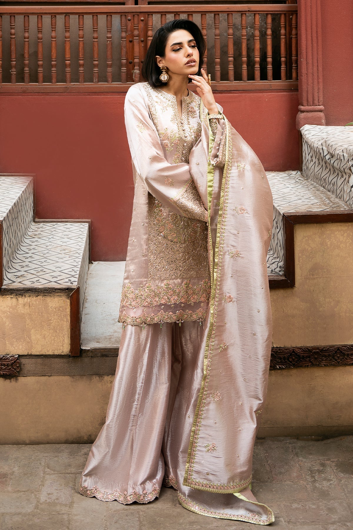 Mina Kashif | Noor Jahan Festive Edit | Chaand - Official Mina Kashif stockist in UK - Sakeena London