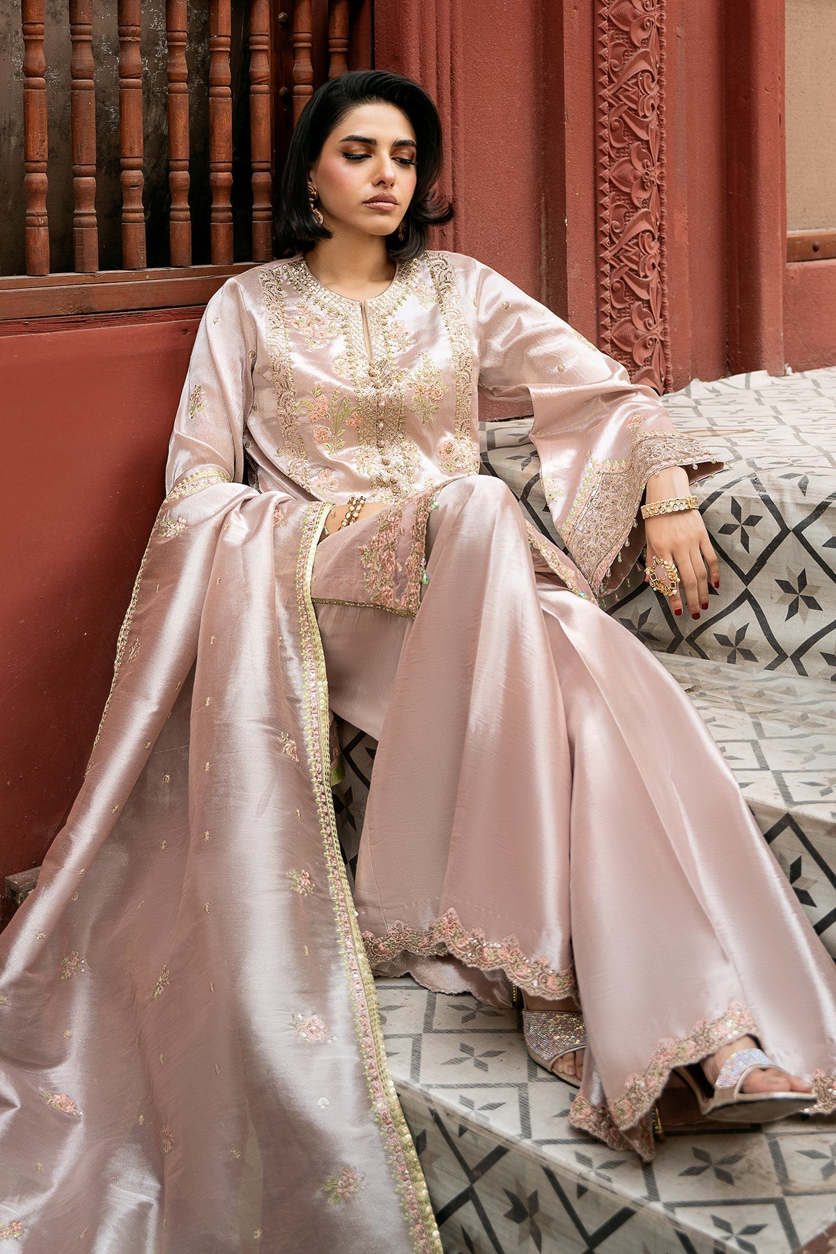 Mina Kashif | Noor Jahan Festive Edit | Chaand - Official Mina Kashif stockist in UK - Sakeena London