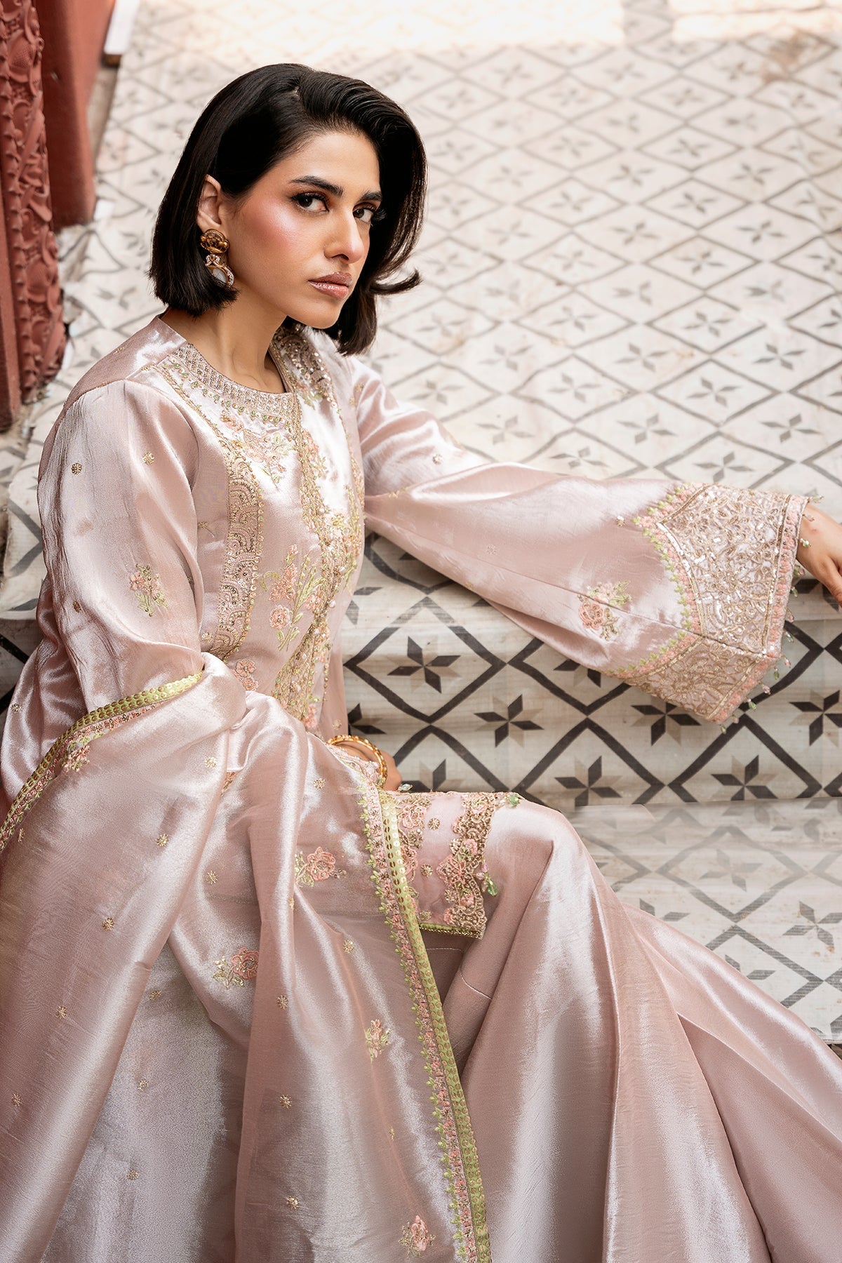 Mina Kashif | Noor Jahan Festive Edit | Chaand - Official Mina Kashif stockist in UK - Sakeena London