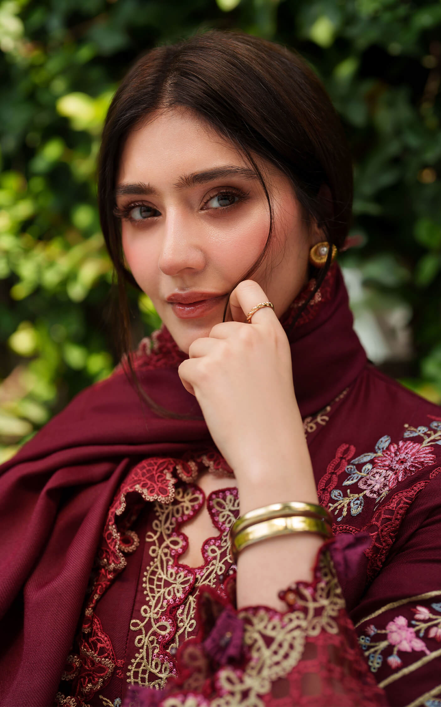 Asifa and Nabeel | Pashmina Luxe 25 | Mira LWC25-05 - Official Asifa and Nabeel stockist in UK - Sakeena London