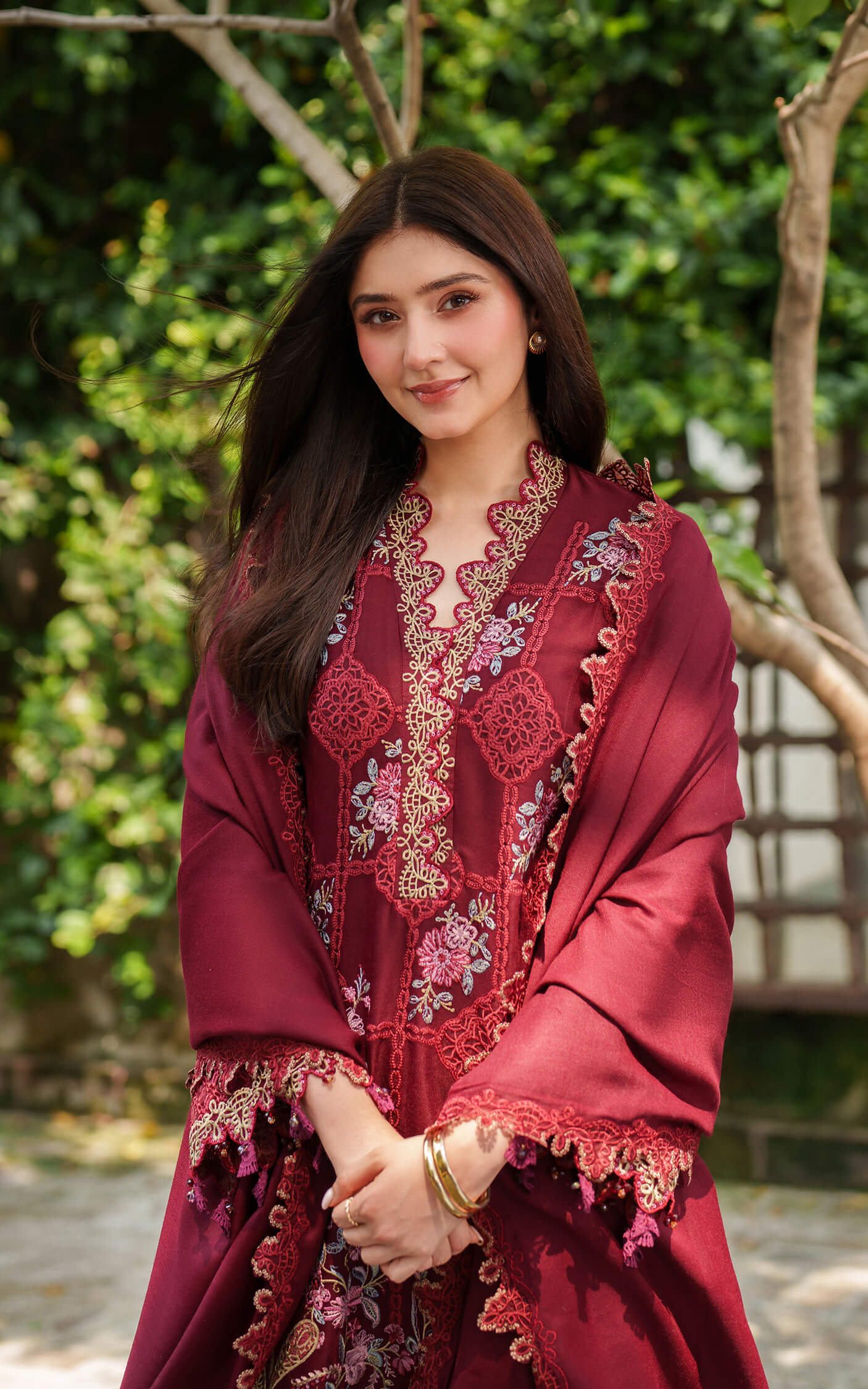 Asifa and Nabeel | Pashmina Luxe 25 | Mira LWC25-05 - Official Asifa and Nabeel stockist in UK - Sakeena London