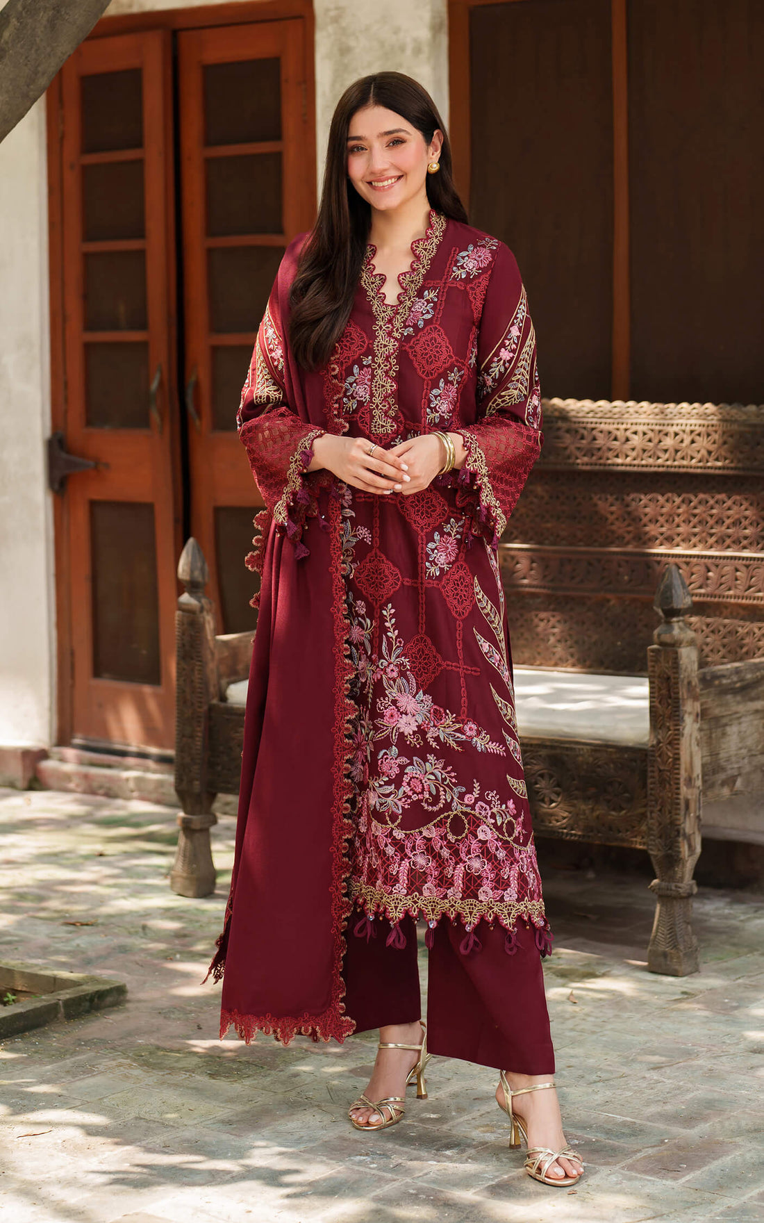 Asifa and Nabeel | Pashmina Luxe 25 | Mira LWC25-05 - Official Asifa and Nabeel stockist in UK - Sakeena London
