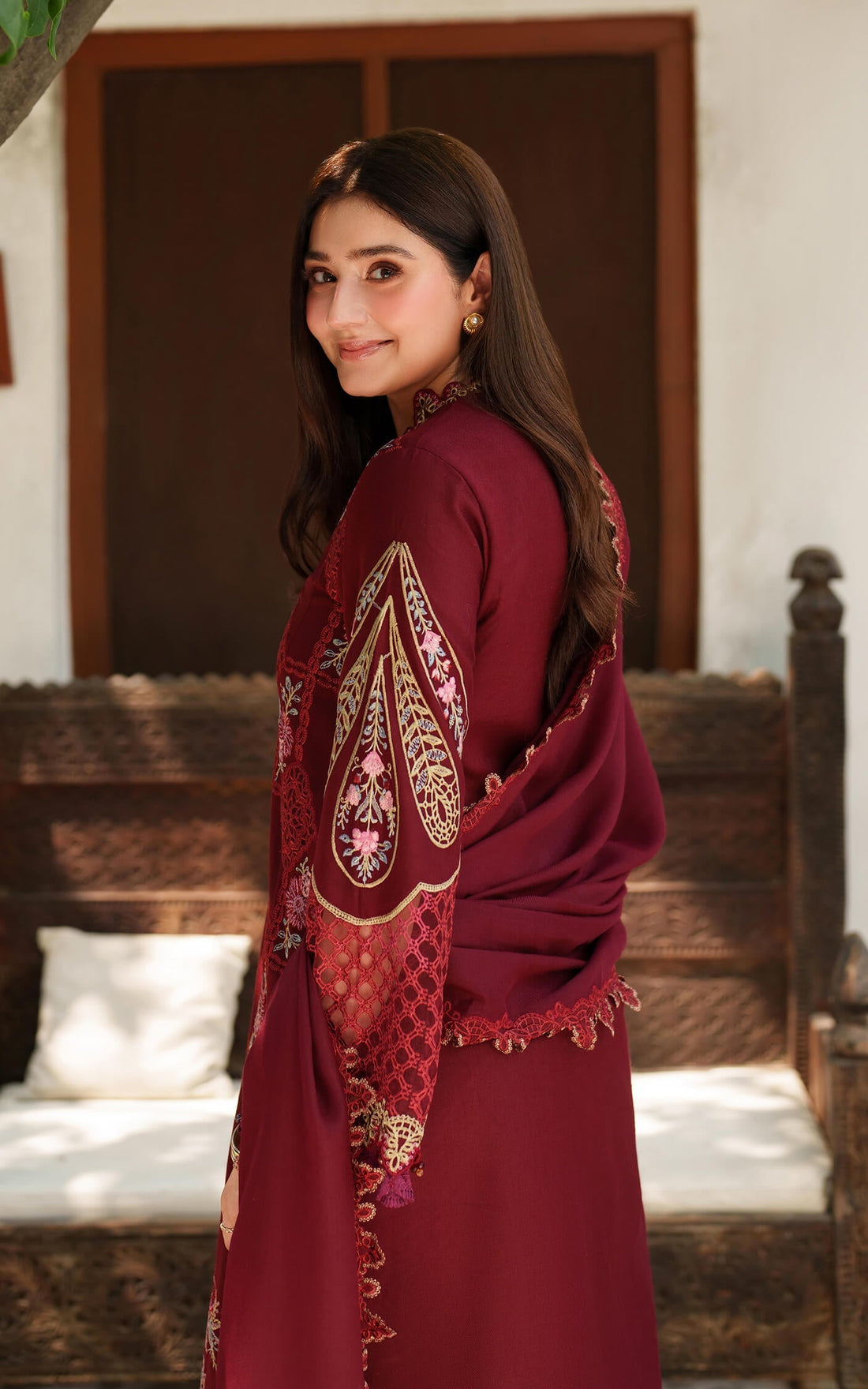 Asifa and Nabeel | Pashmina Luxe 25 | Mira LWC25-05 - Official Asifa and Nabeel stockist in UK - Sakeena London