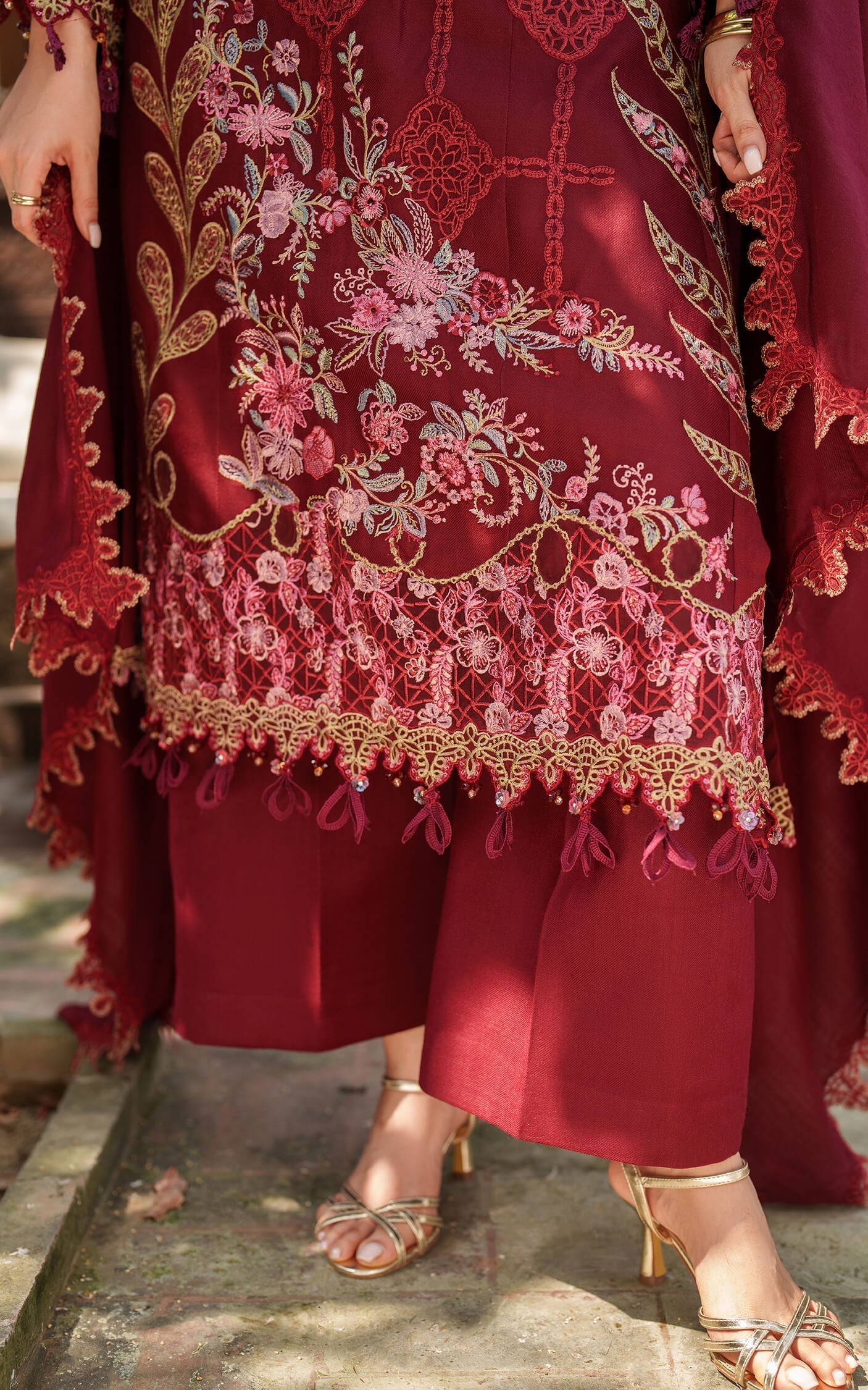 Asifa and Nabeel | Pashmina Luxe 25 | Mira LWC25-05 - Official Asifa and Nabeel stockist in UK - Sakeena London