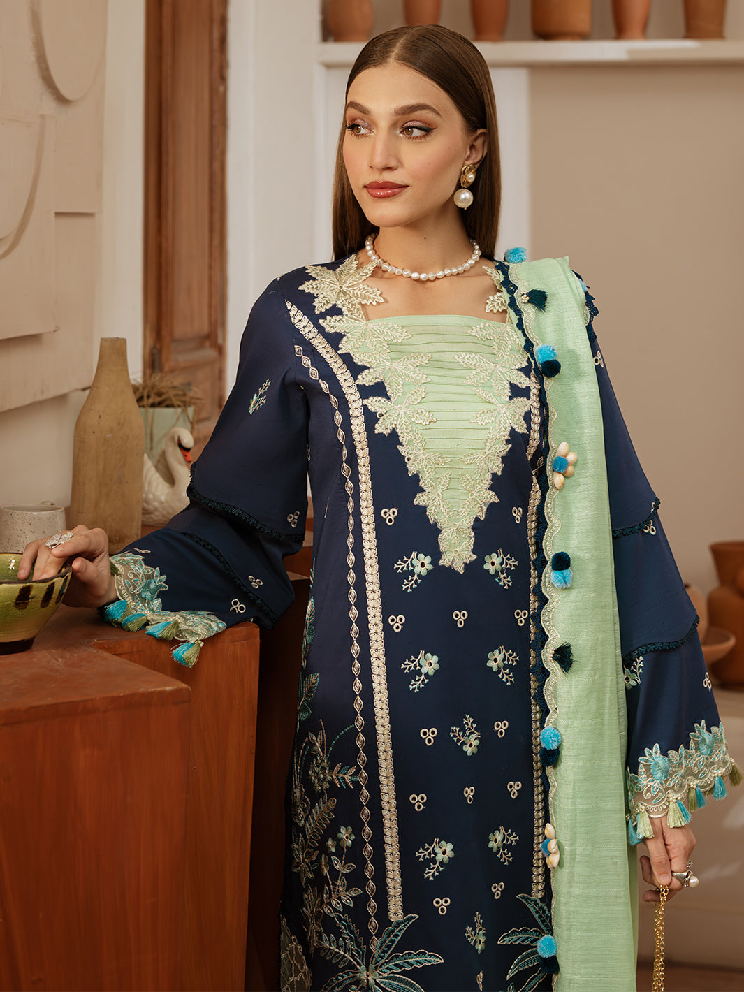 Mahnur | Florence Luxury Lawn 25 | MIRAAL - Official Mahnur stockist in UK - Sakeena London