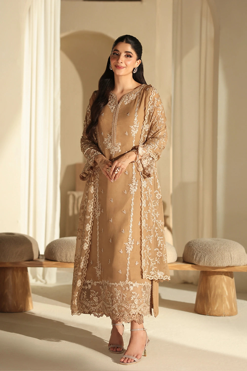 Azure | Azure Luxe | Mocha Heritage - Official Azure stockist in UK - Sakeena London