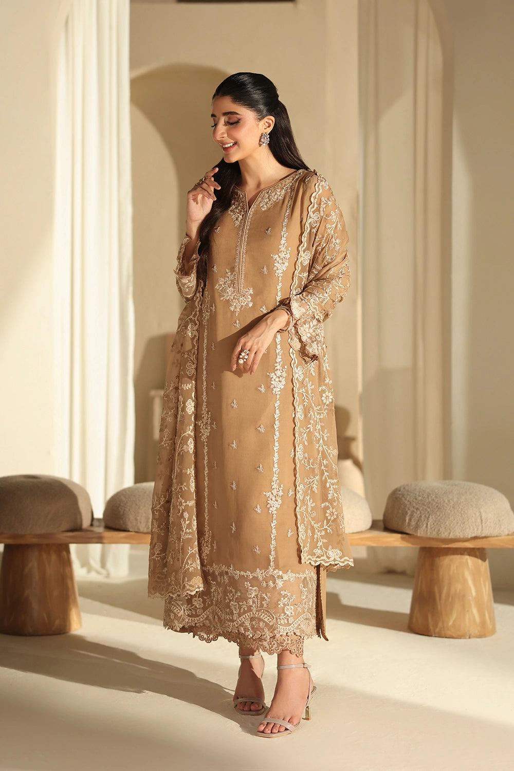 Azure | Azure Luxe | Mocha Heritage - Official Azure stockist in UK - Sakeena London