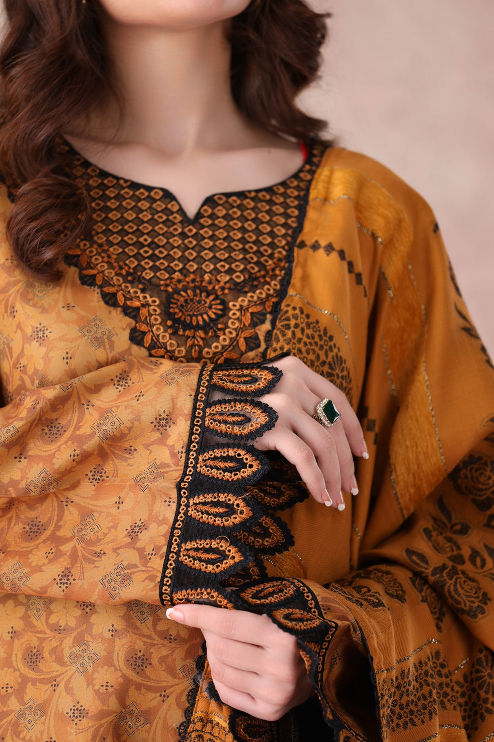Mohagni | Winter Collection | PLS-144 3PC - Official Mohagni stockist in UK - Sakeena London