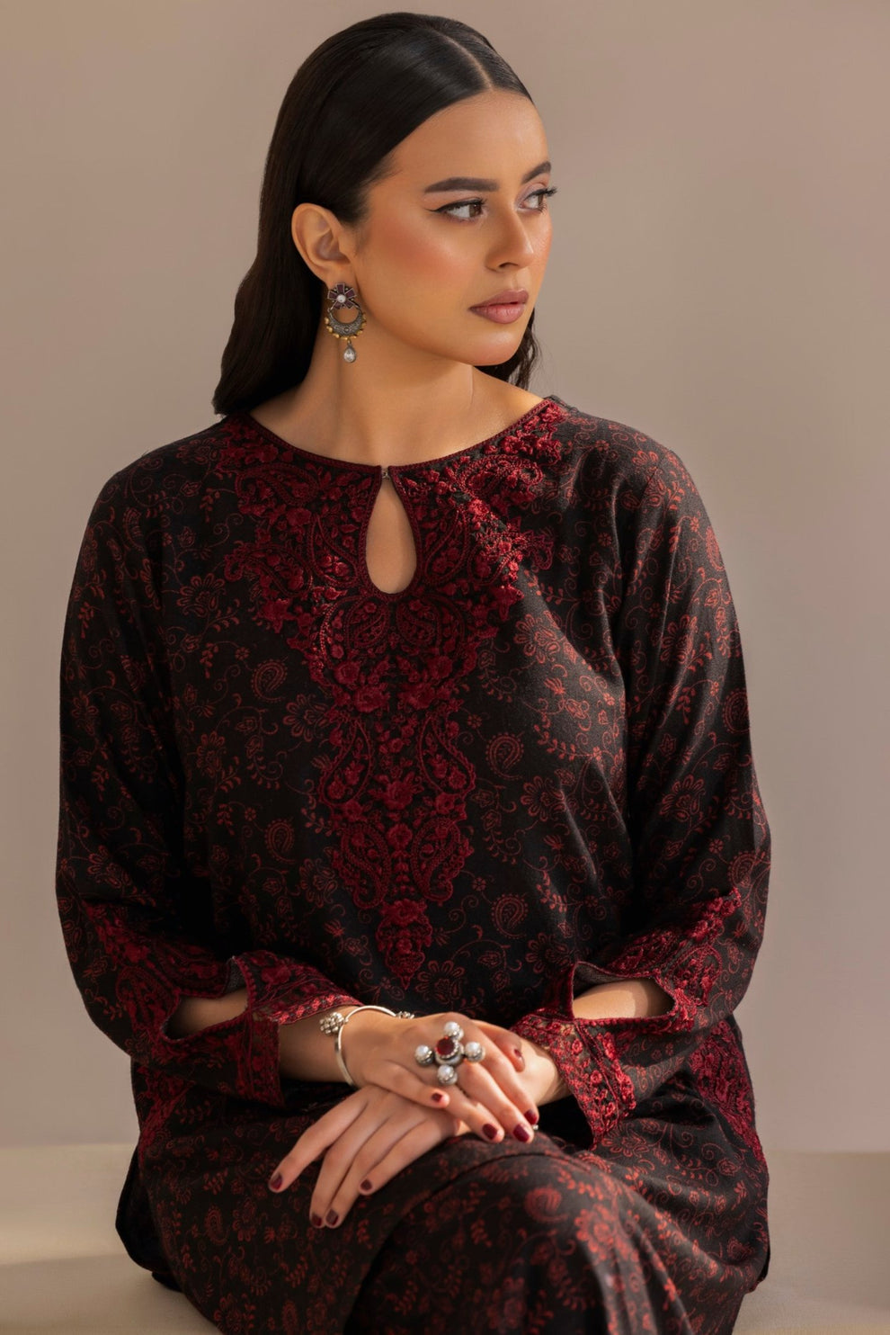 Mohagni | Winter Collection | DZP-04 2PC - Official Mohagni stockist in UK - Sakeena London